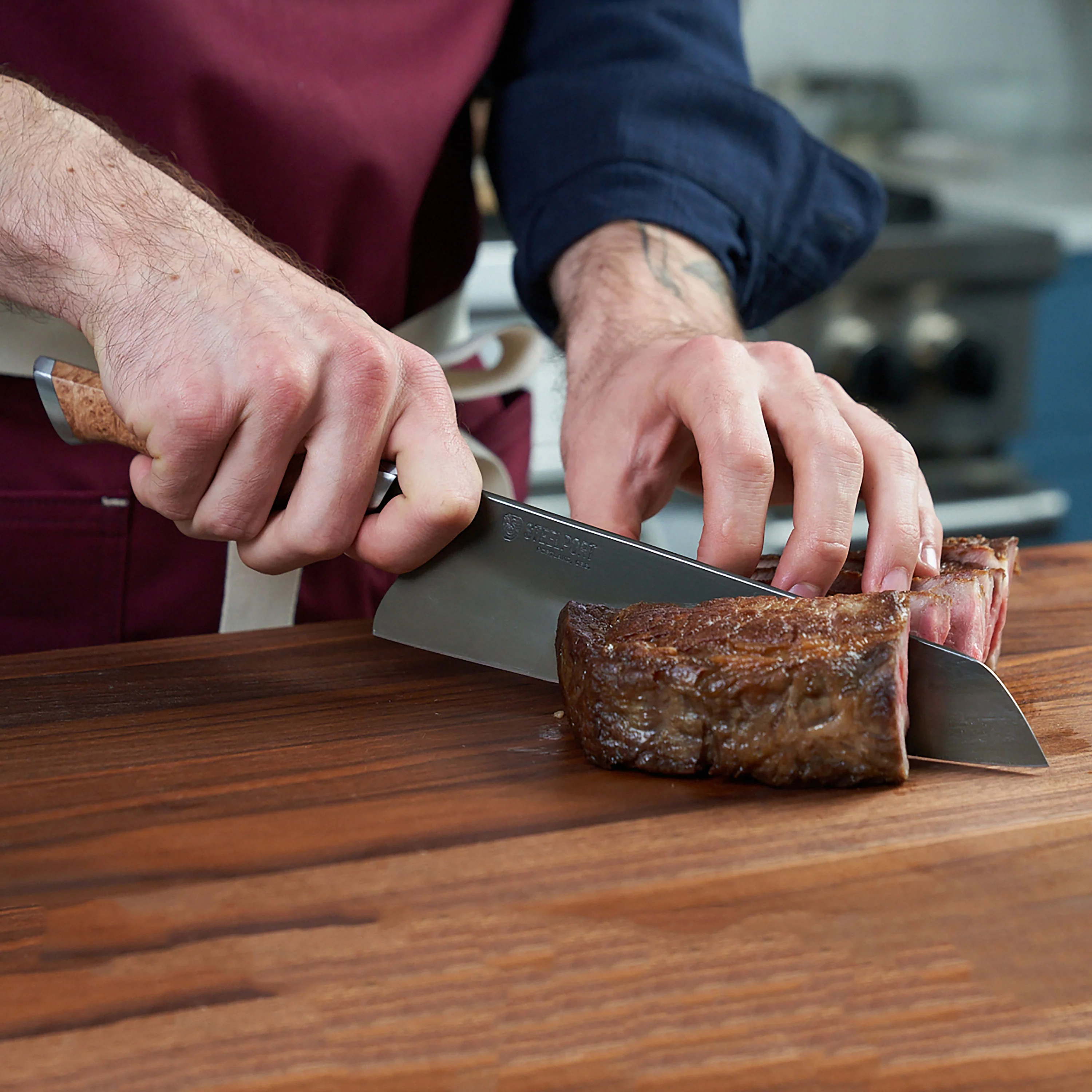 Steelport Carbon Steel 8" Chef's Knife - Image 7