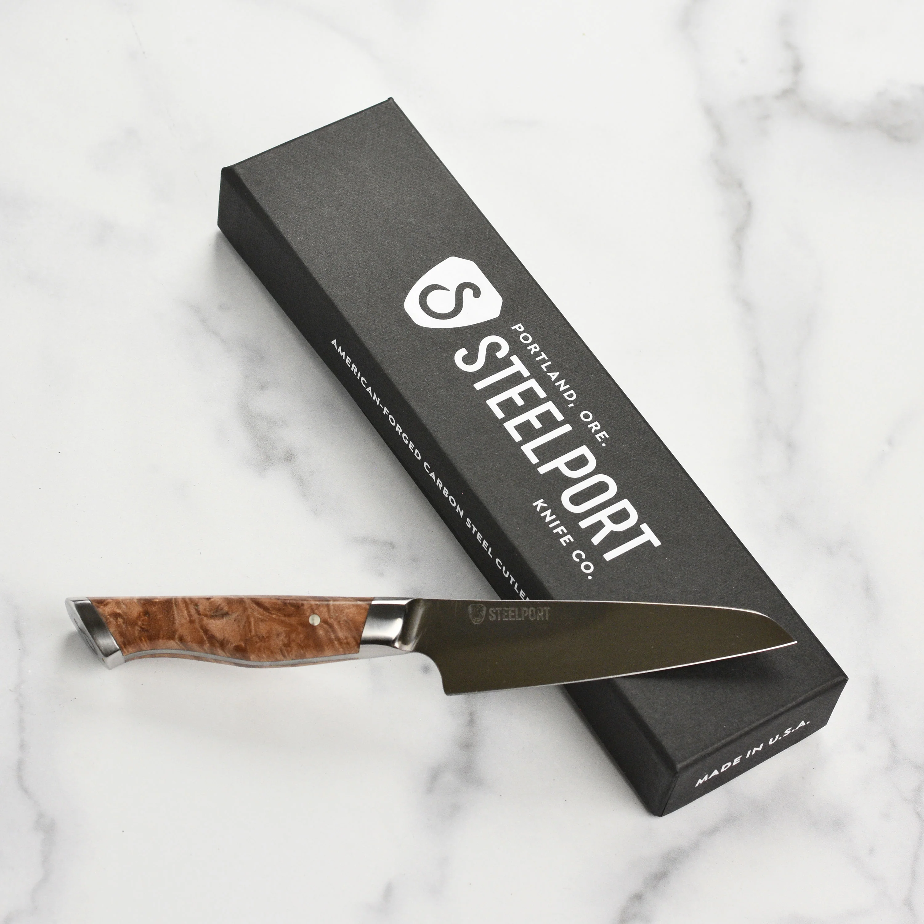 Steelport Carbon Steel 4" Paring Knife - Image 7
