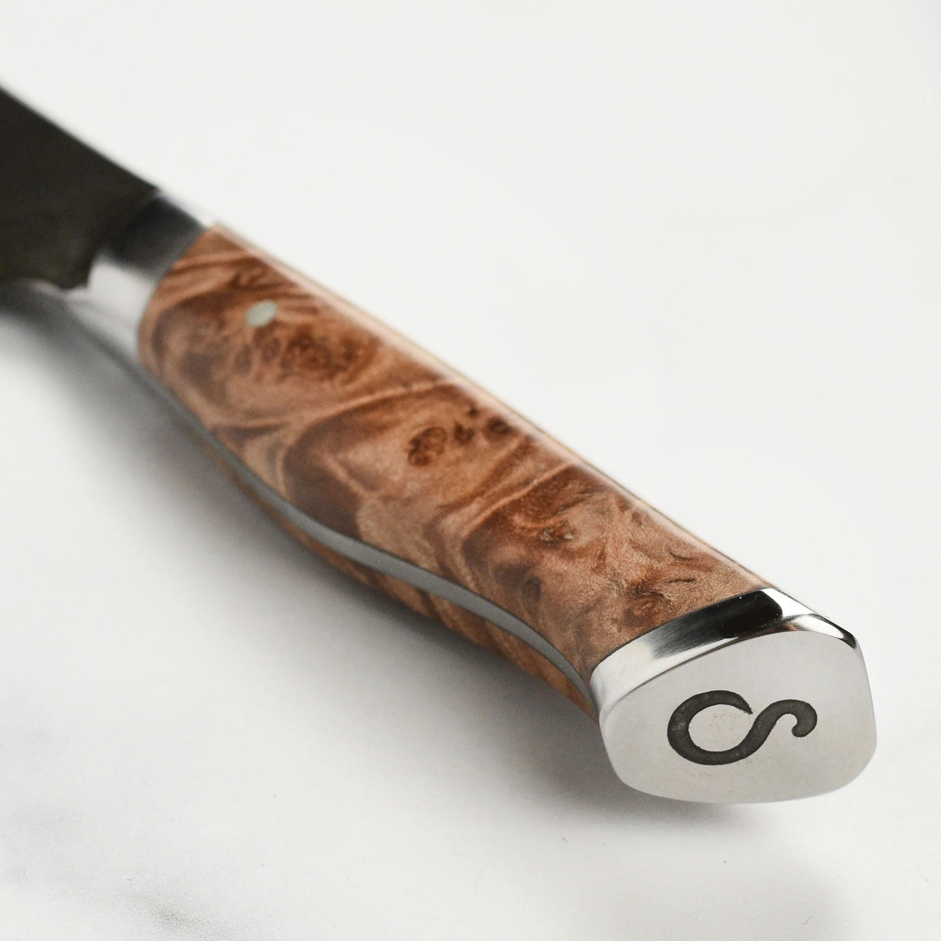 Steelport Carbon Steel 4" Paring Knife with Oregon Maple Magnetic Sheath - Image 2