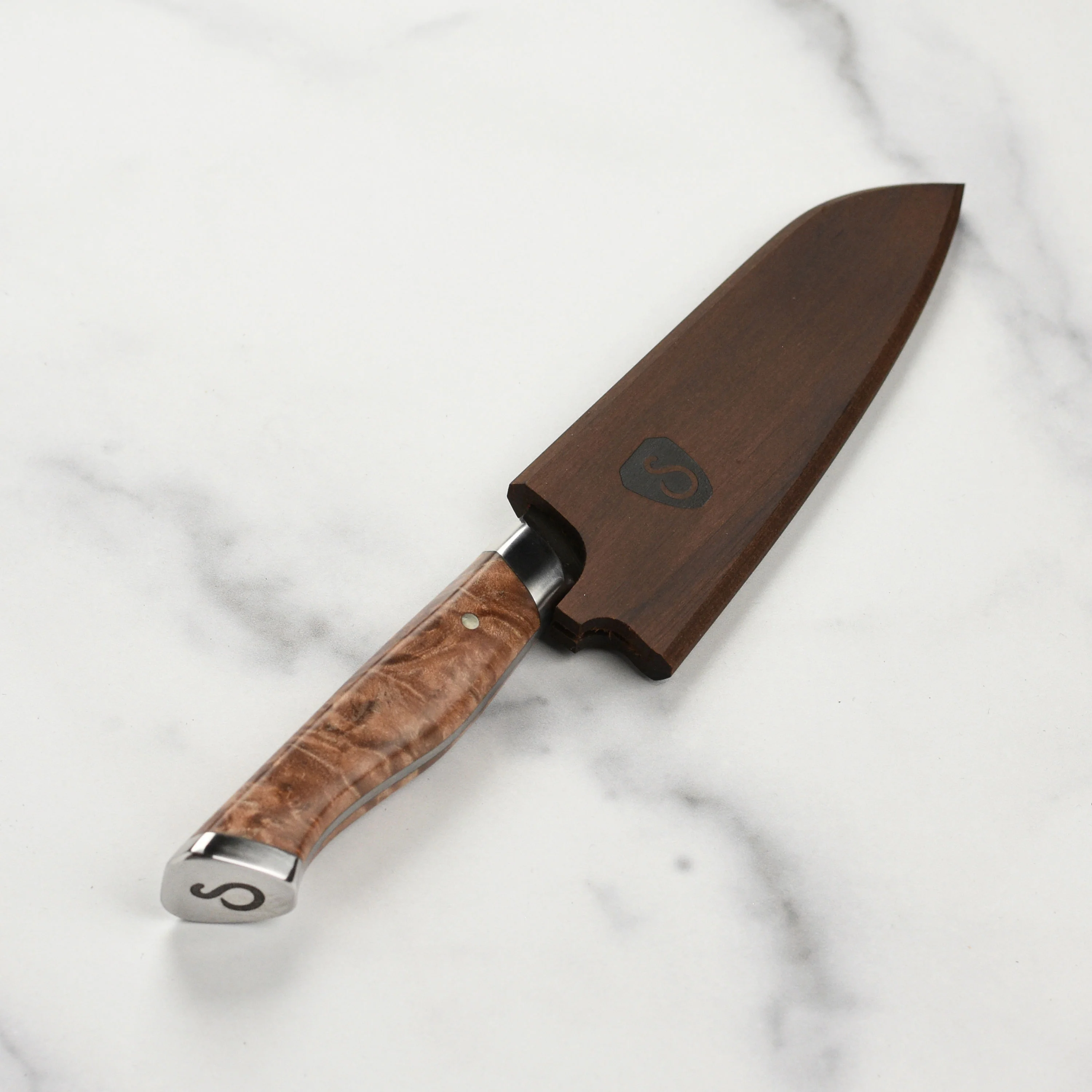 Steelport Carbon Steel 4" Paring Knife with Oregon Maple Magnetic Sheath - Image 5