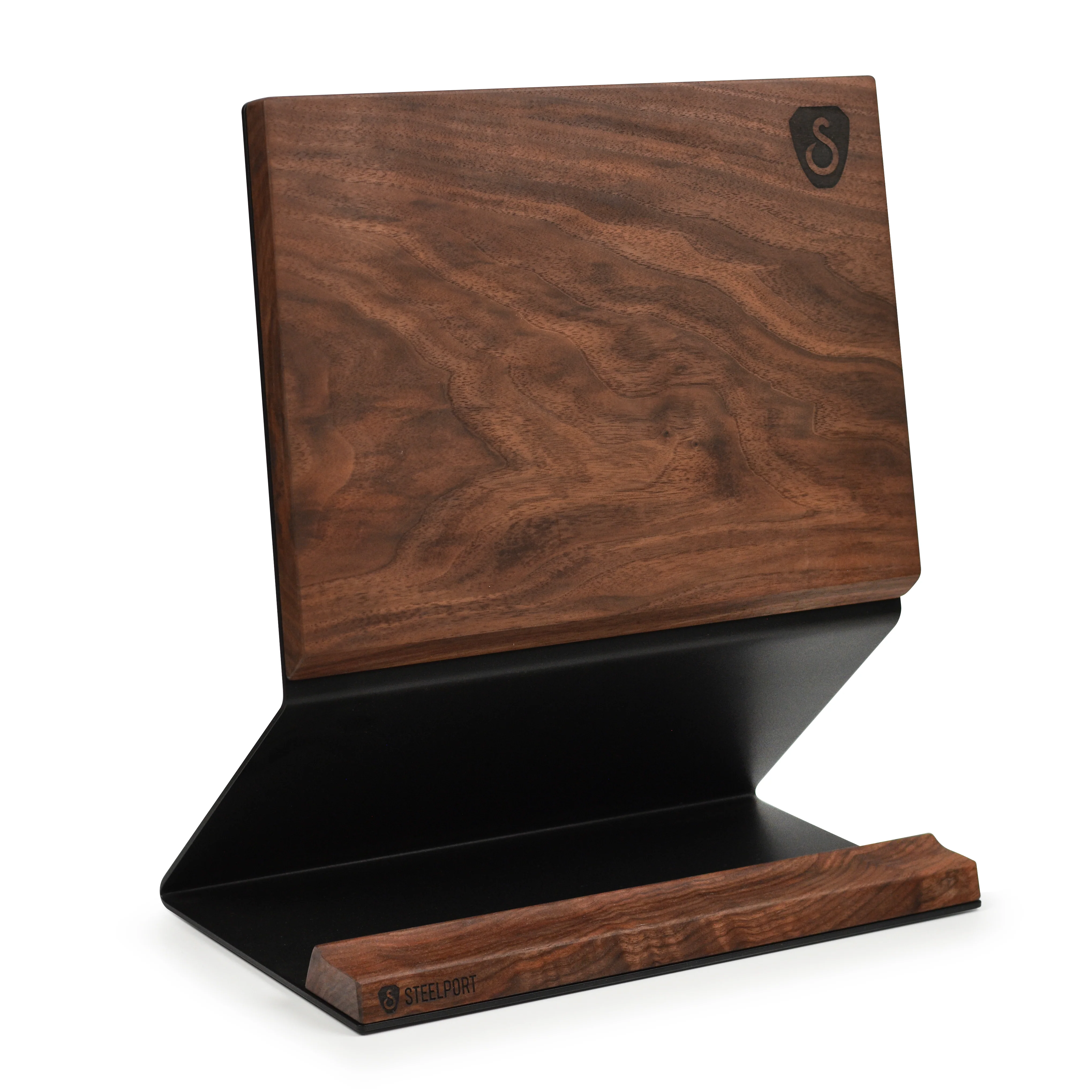 Steelport Magnetic Walnut Knife Block - Image 4
