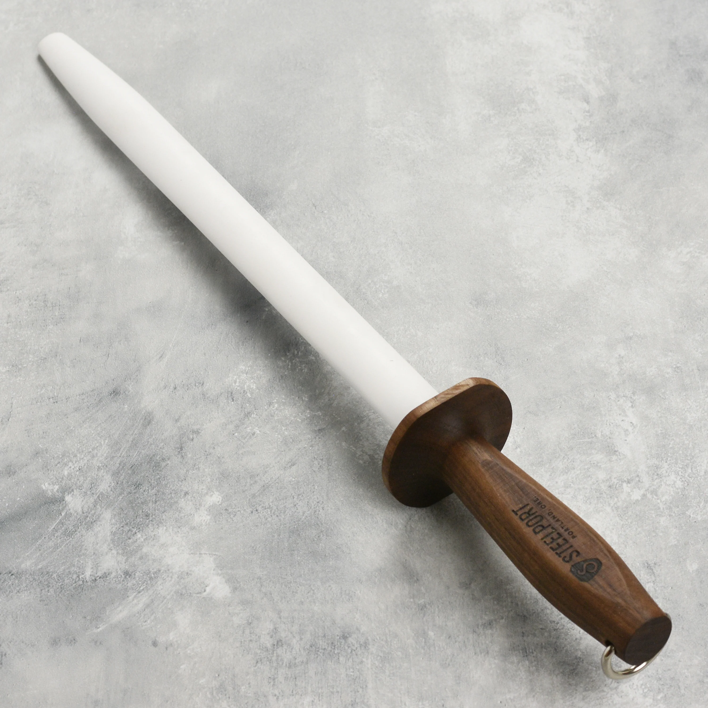 Steelport 12" Oval Ceramic Honing Rod - Image 6