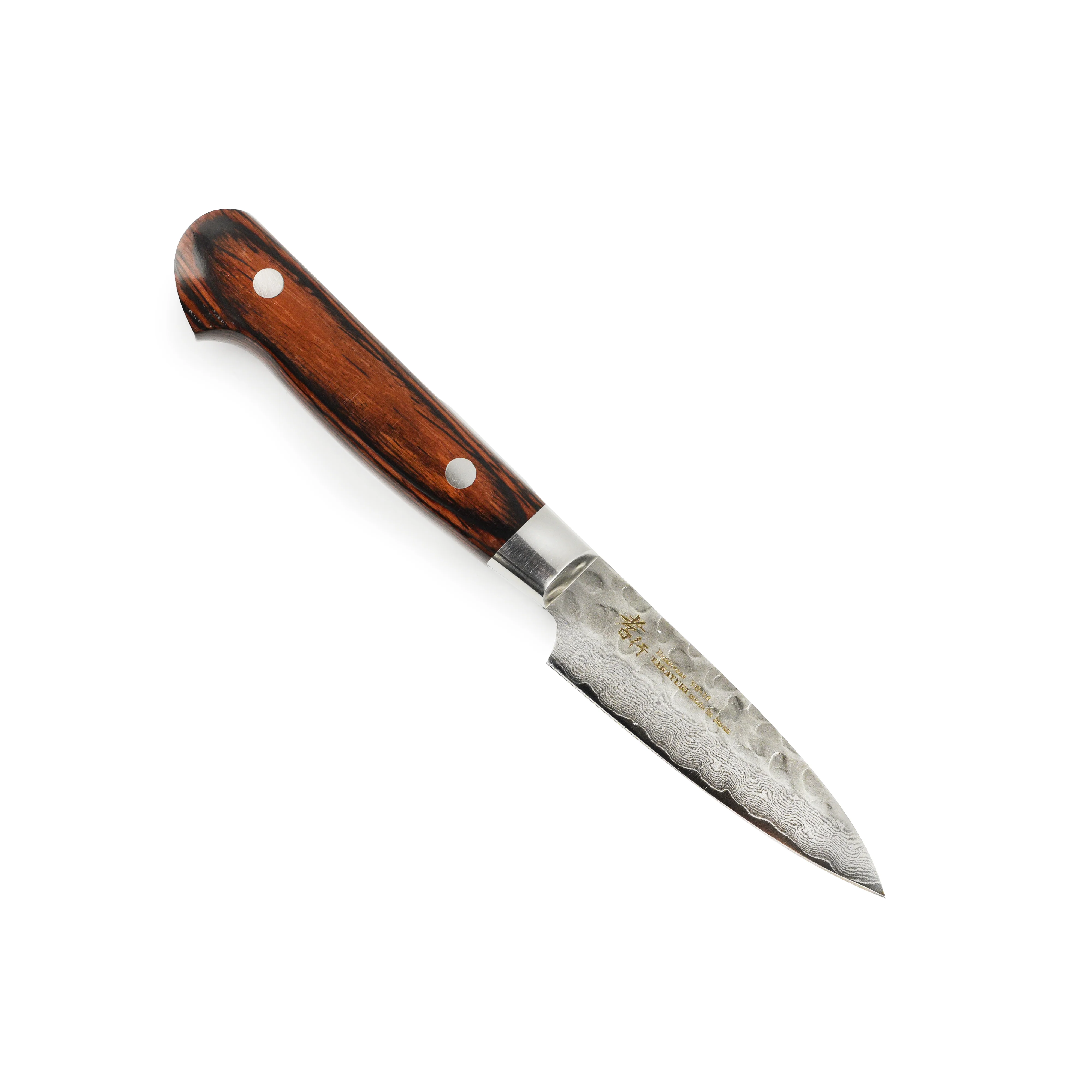 Takayuki Hammered Damascus 3.1" Petty - Image 7