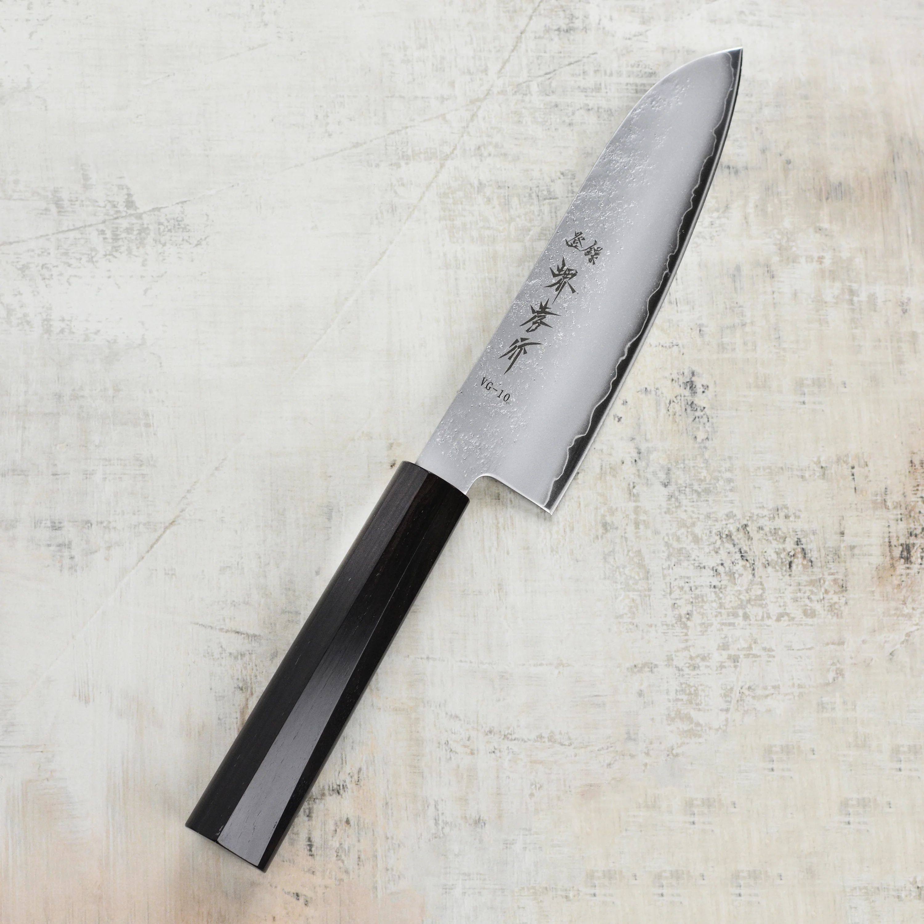 Takayuki VG10 Nashiji 6.7" Santoku - Image 6