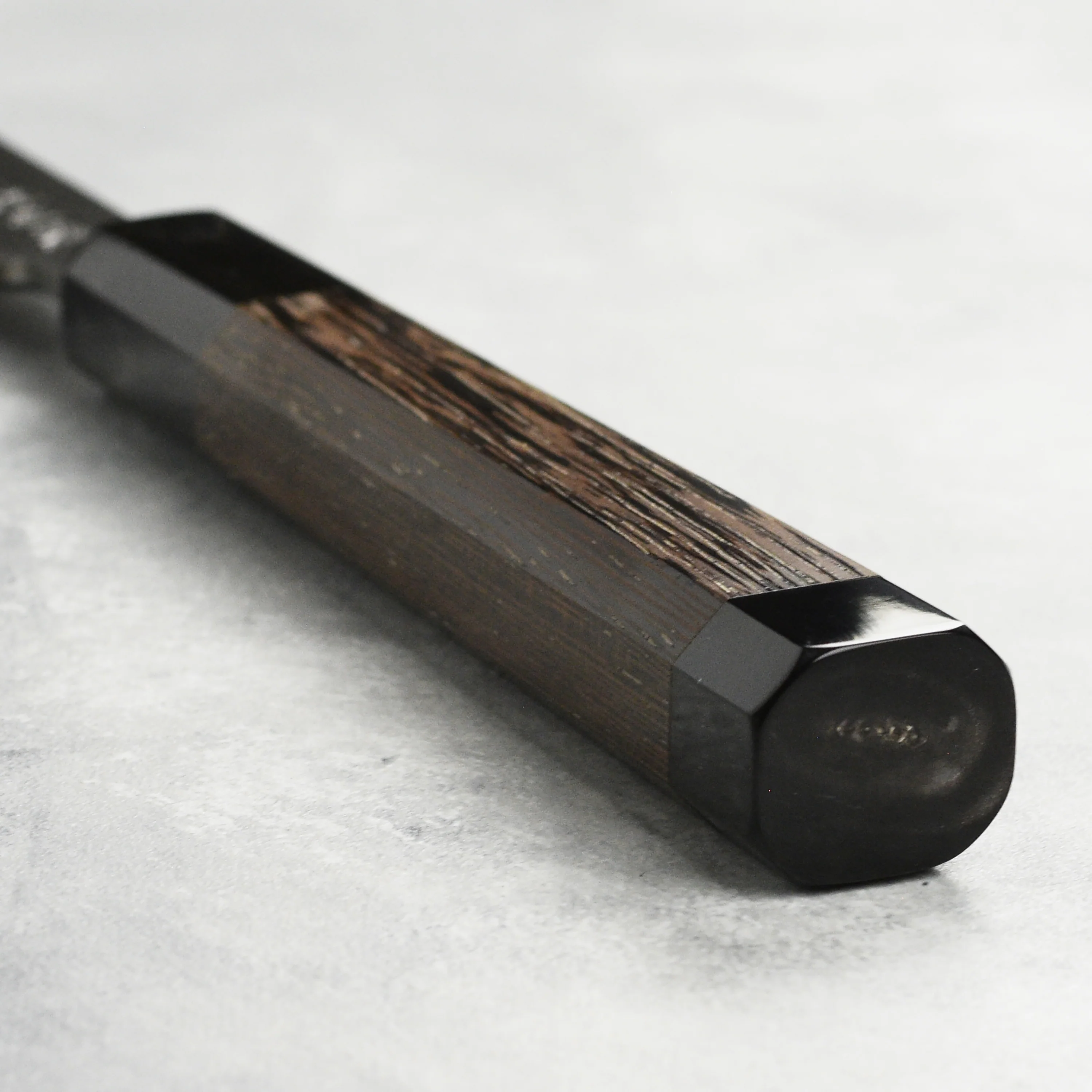 Takayuki Zangetsu Ginsan Single-Bevel 11.8" Sakimaru Takohiki with Saya - Image 2