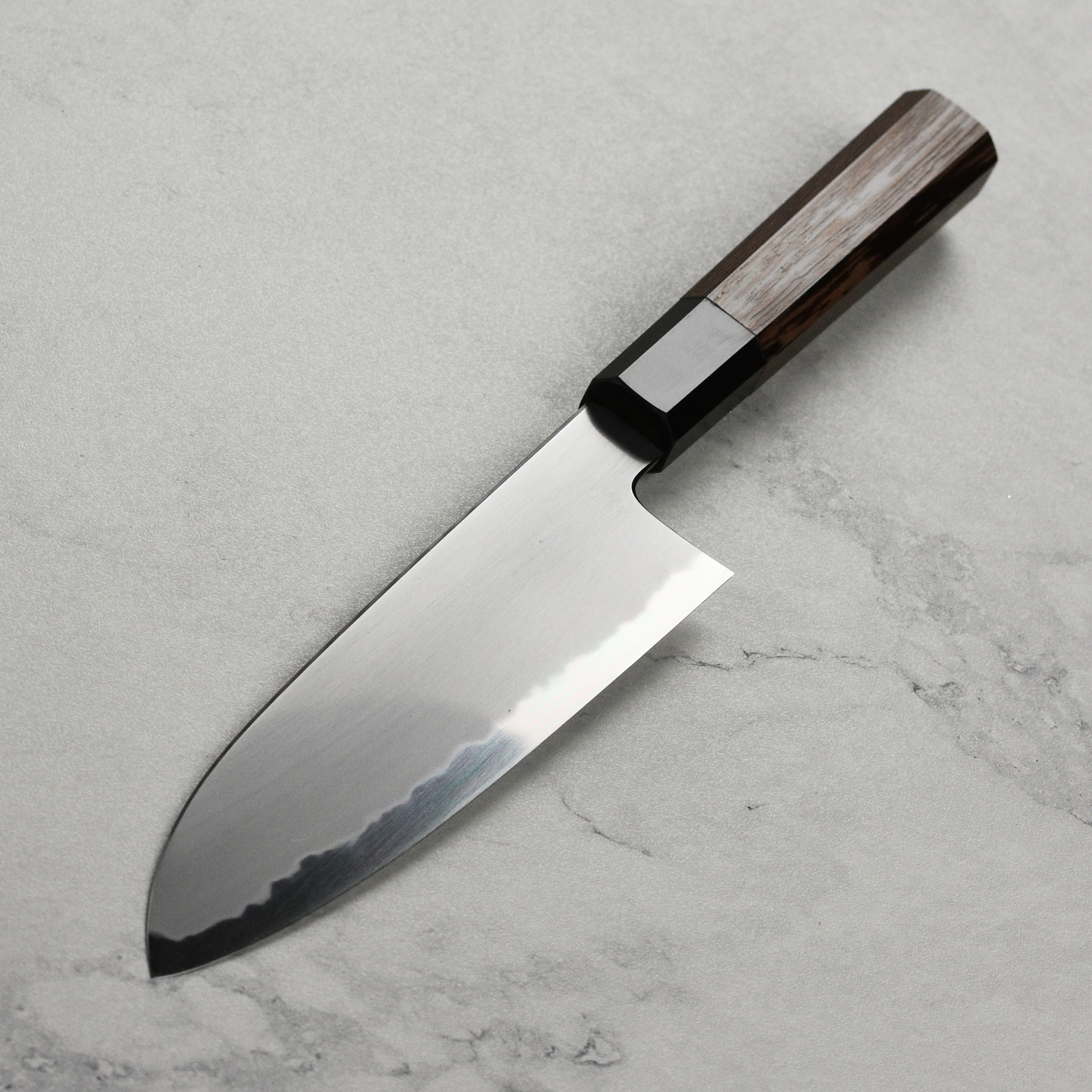 Tetsujin Aogami #2 So Kasumi 7" Santoku - Image 6