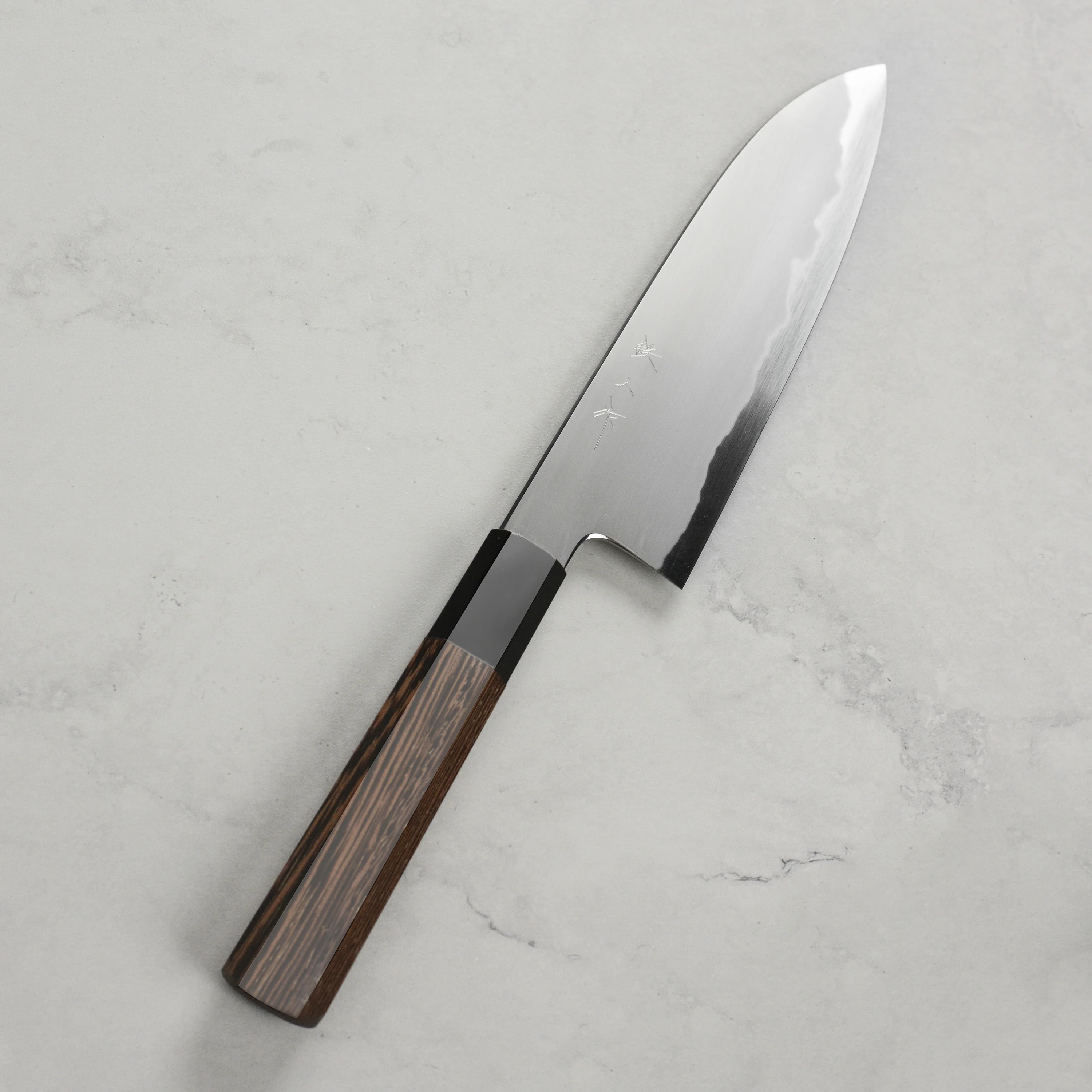 Tetsujin Aogami #2 So Kasumi 7" Santoku - Image 8
