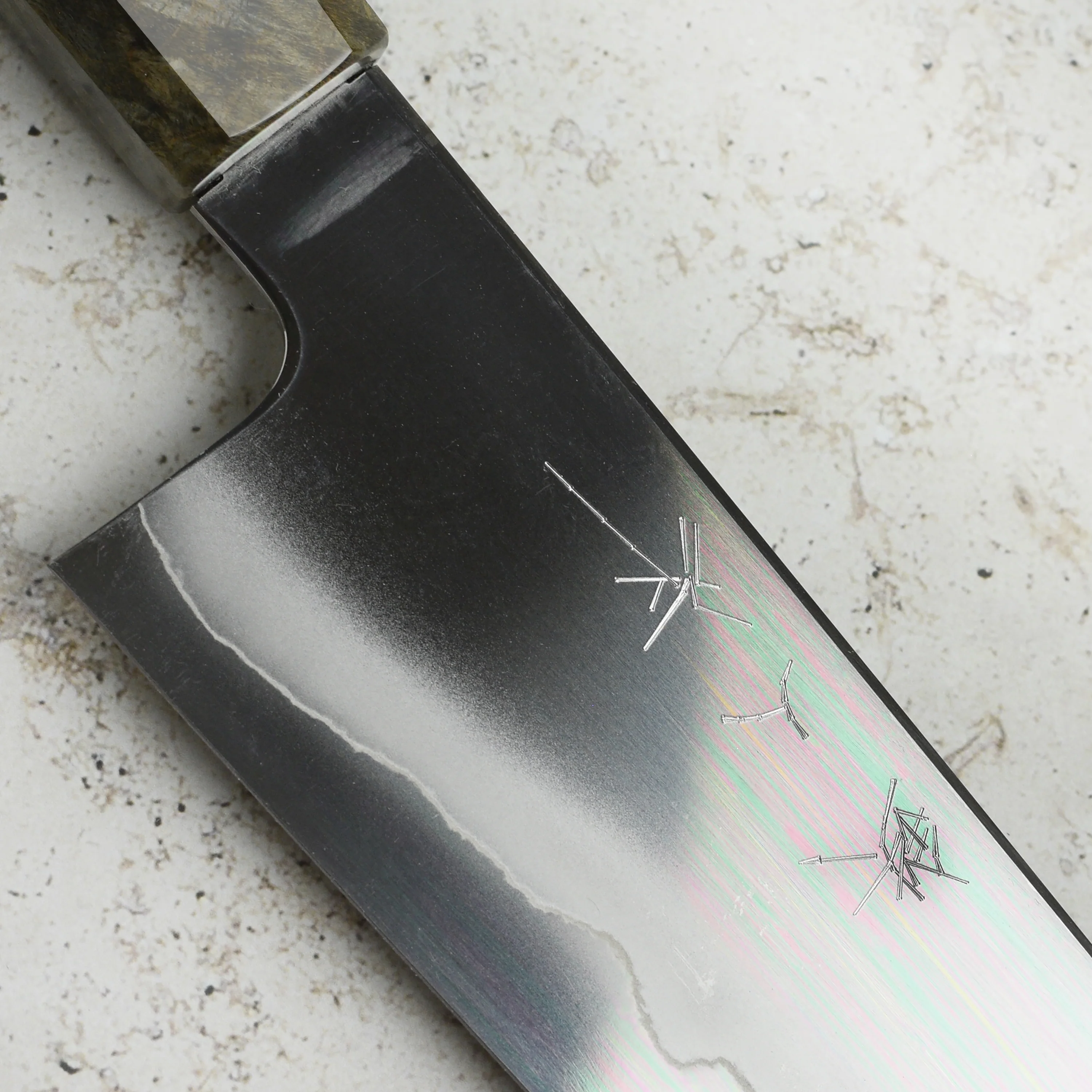 Tetsujin Ginsan Ukiba 8.25" Gyuto - Image 8