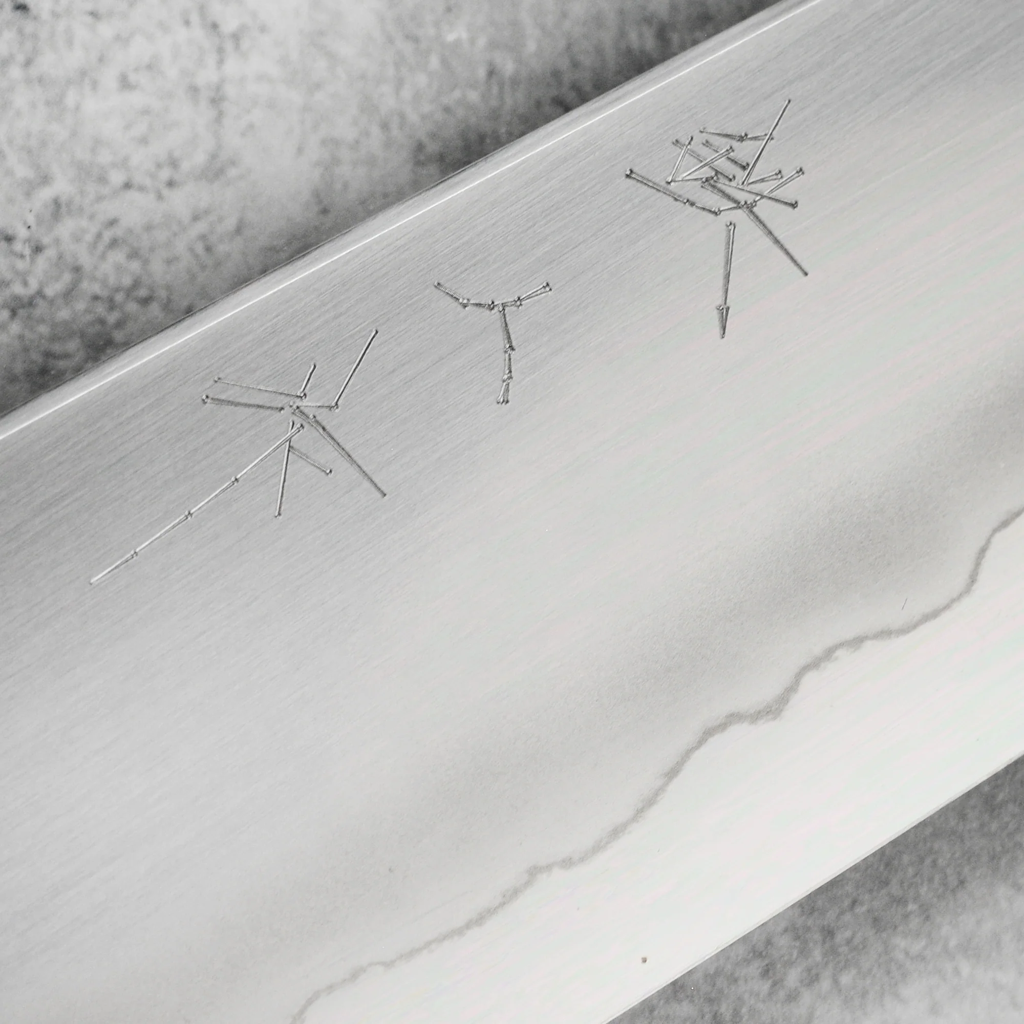 Tetsujin Ginsan Ukiba 8.25" Kiritsuke Gyuto - Image 7