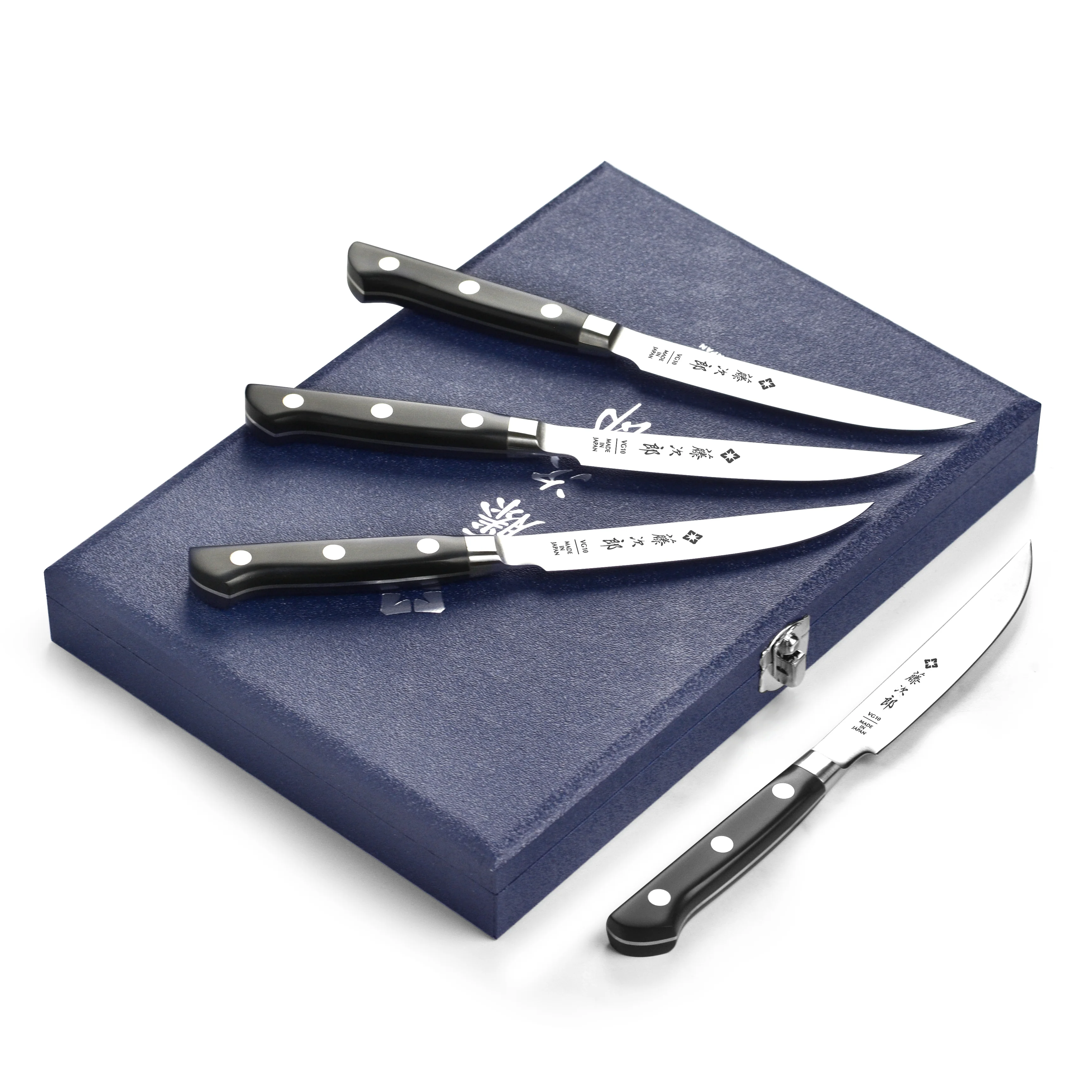 Tojiro Classic 4 Piece Steak Knife Set - Image 4