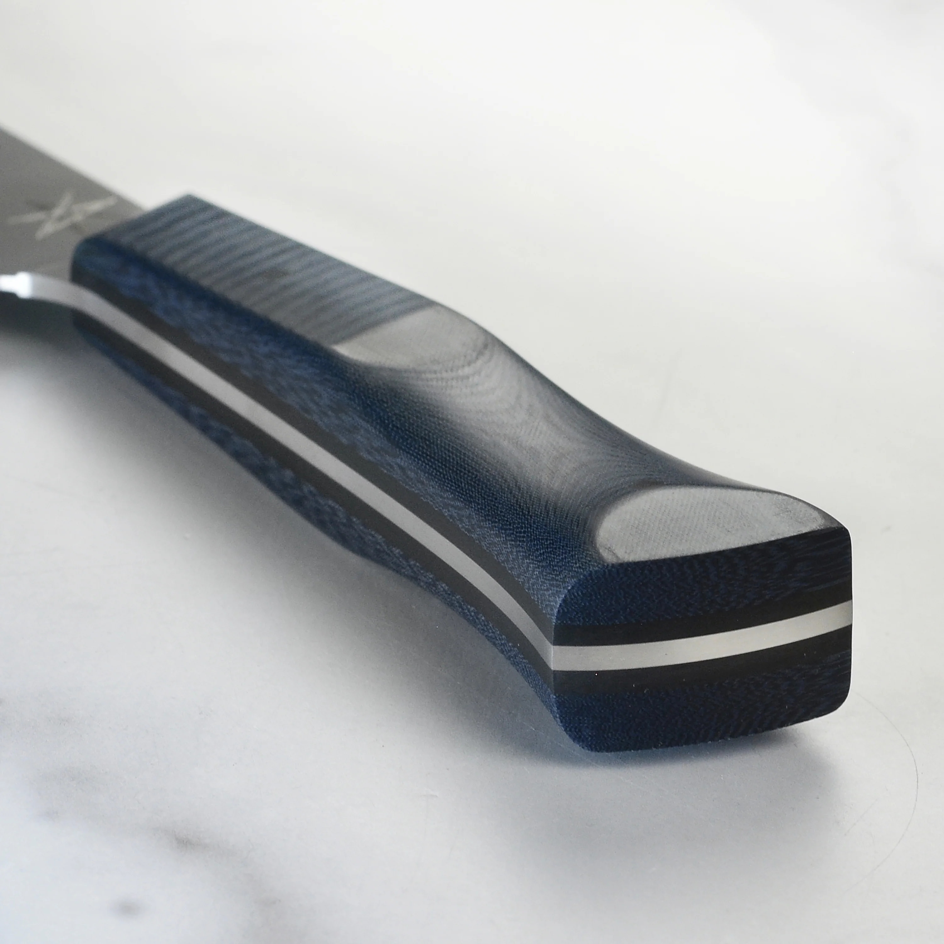 Town Cutler eXo Blue 8.5" Chef's Knife - Image 2