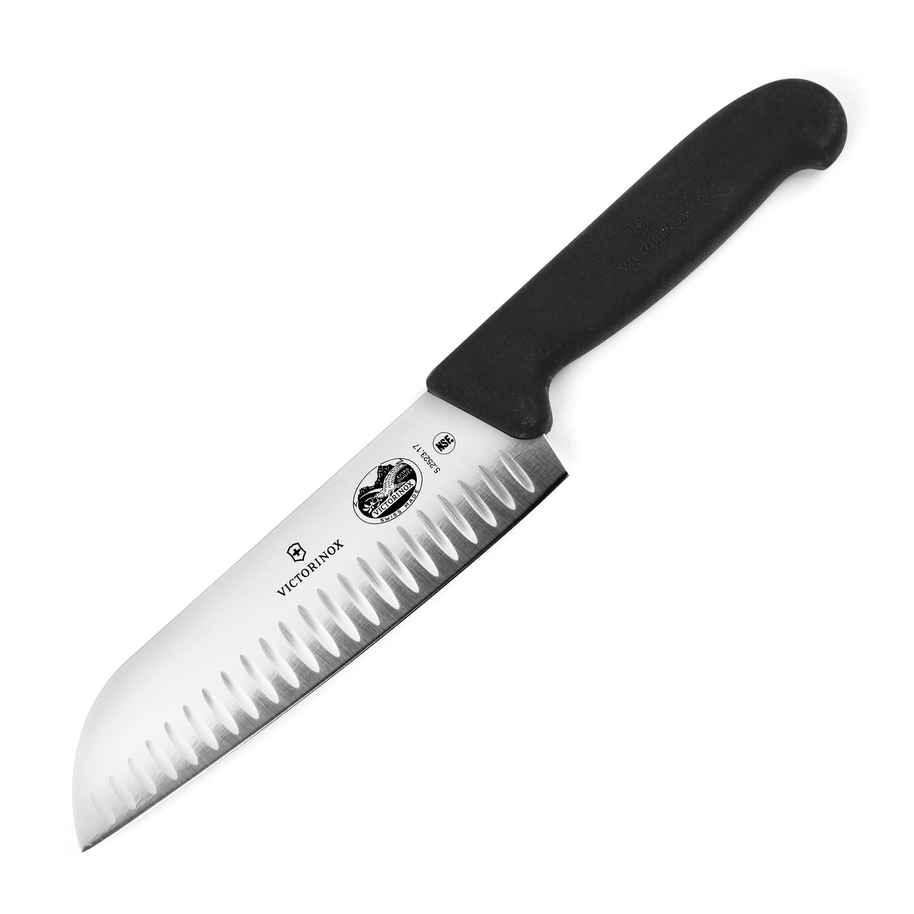 Victorinox Fibrox 7" Hollow Edge Santoku Knife - Image 7