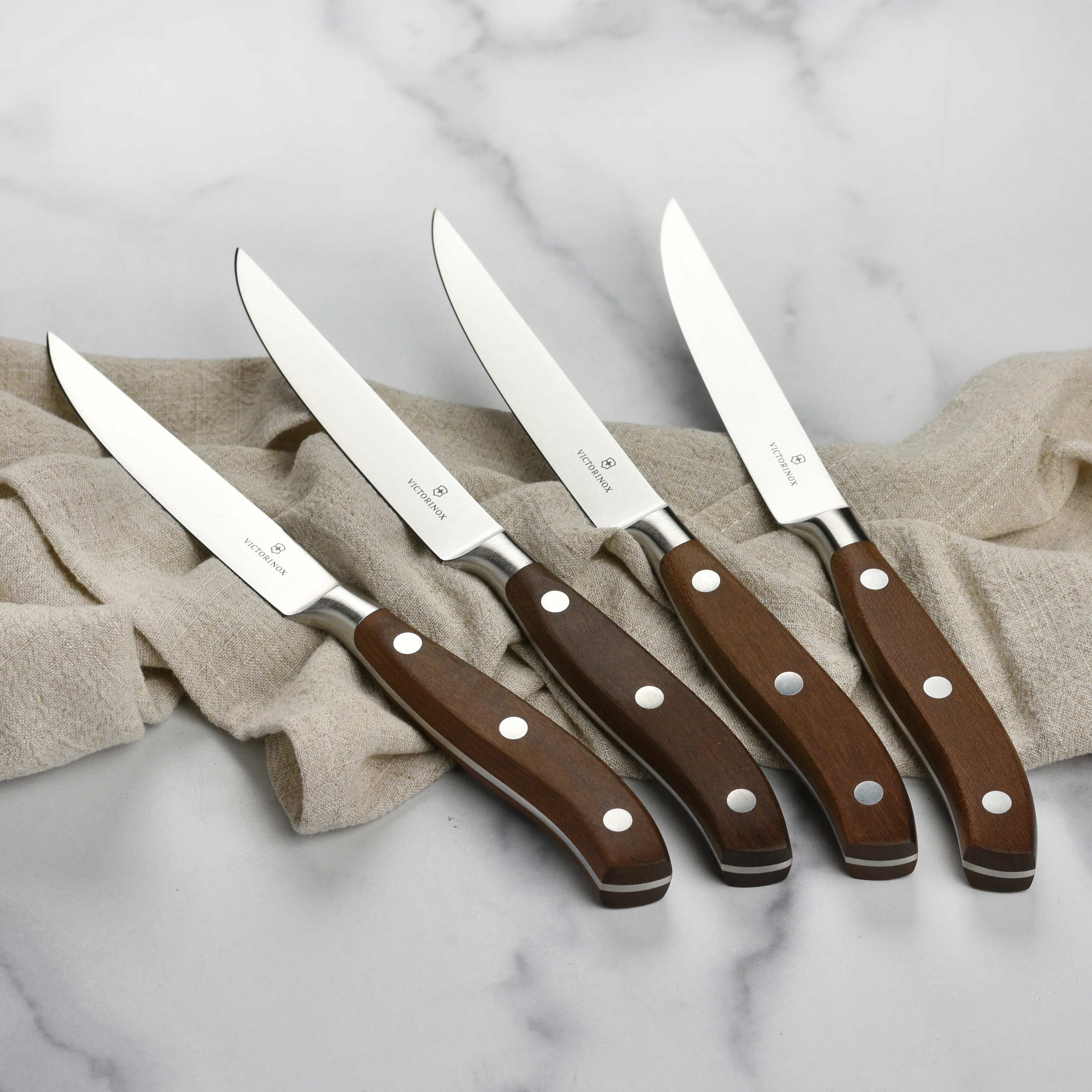 Victorinox Grand Maitre Wood 4 Piece Steak Knife Set - Image 5