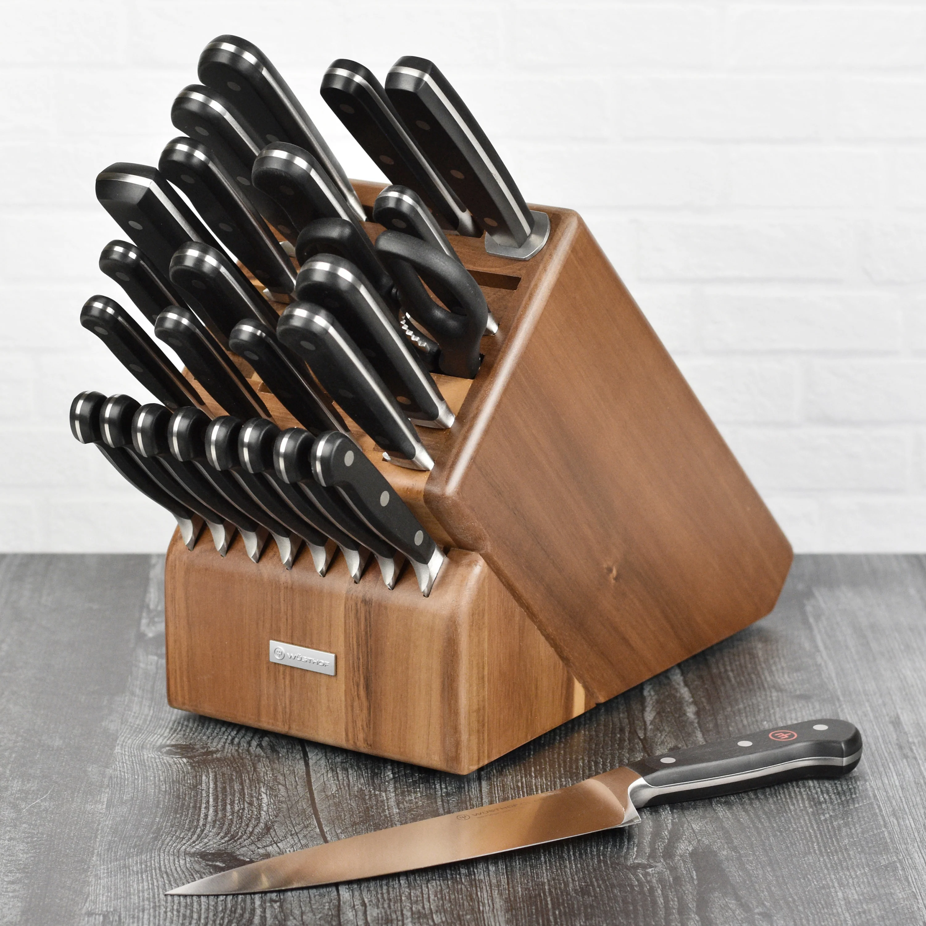 Wusthof 25 Slot Acacia Knife Block - Image 2
