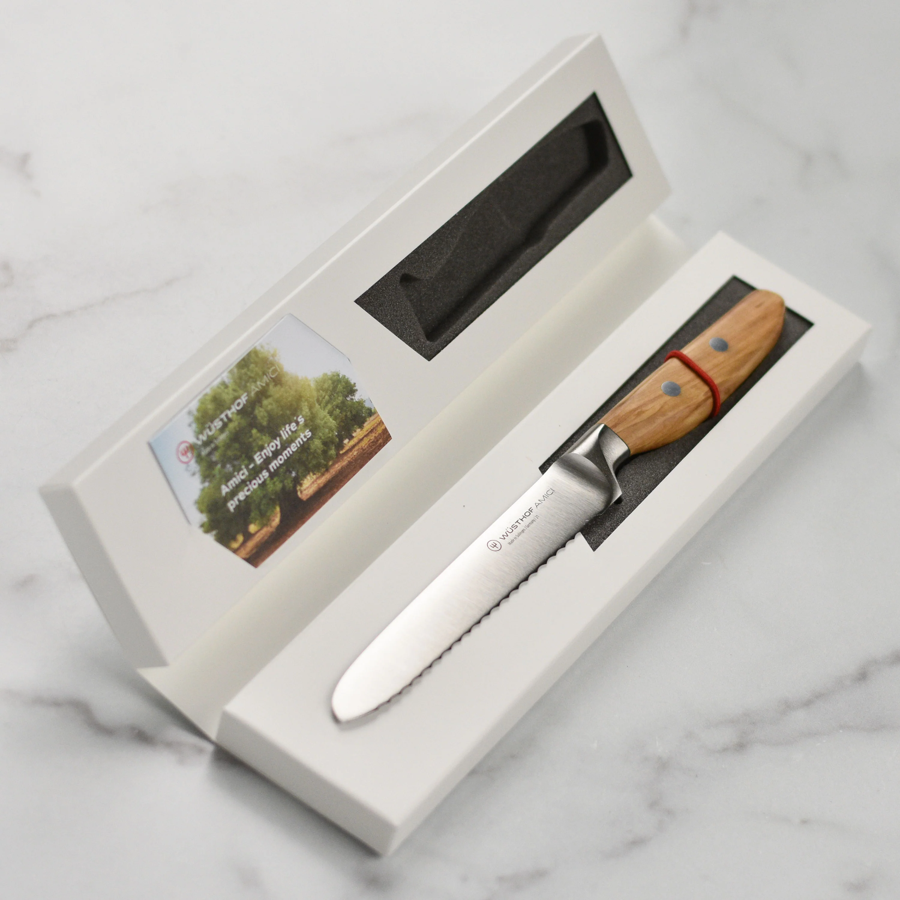 Wusthof Amici 5" Serrated Utility Knife - Image 5