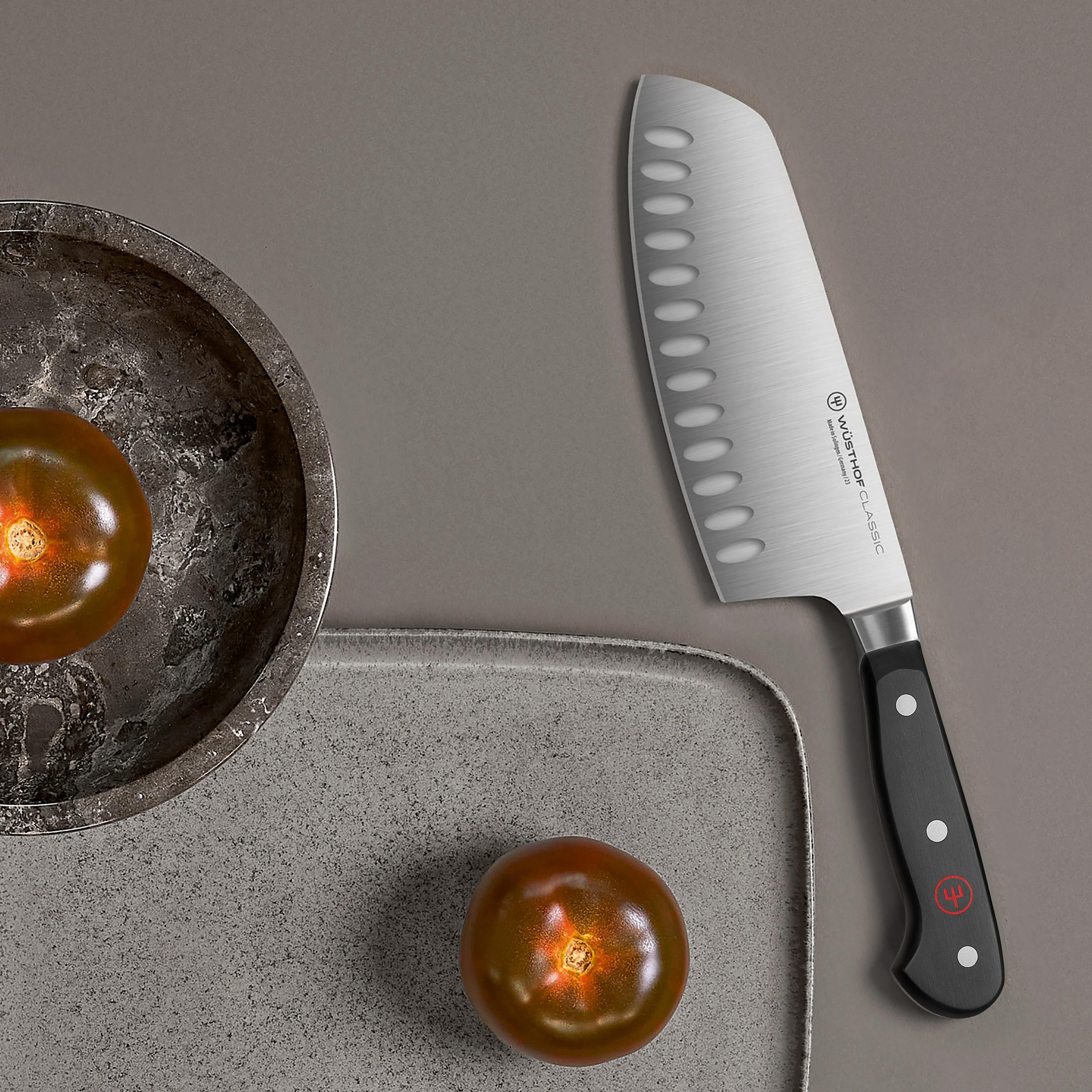 Wusthof Classic 7" Hollow Edge Chai Dao Knife - Image 4