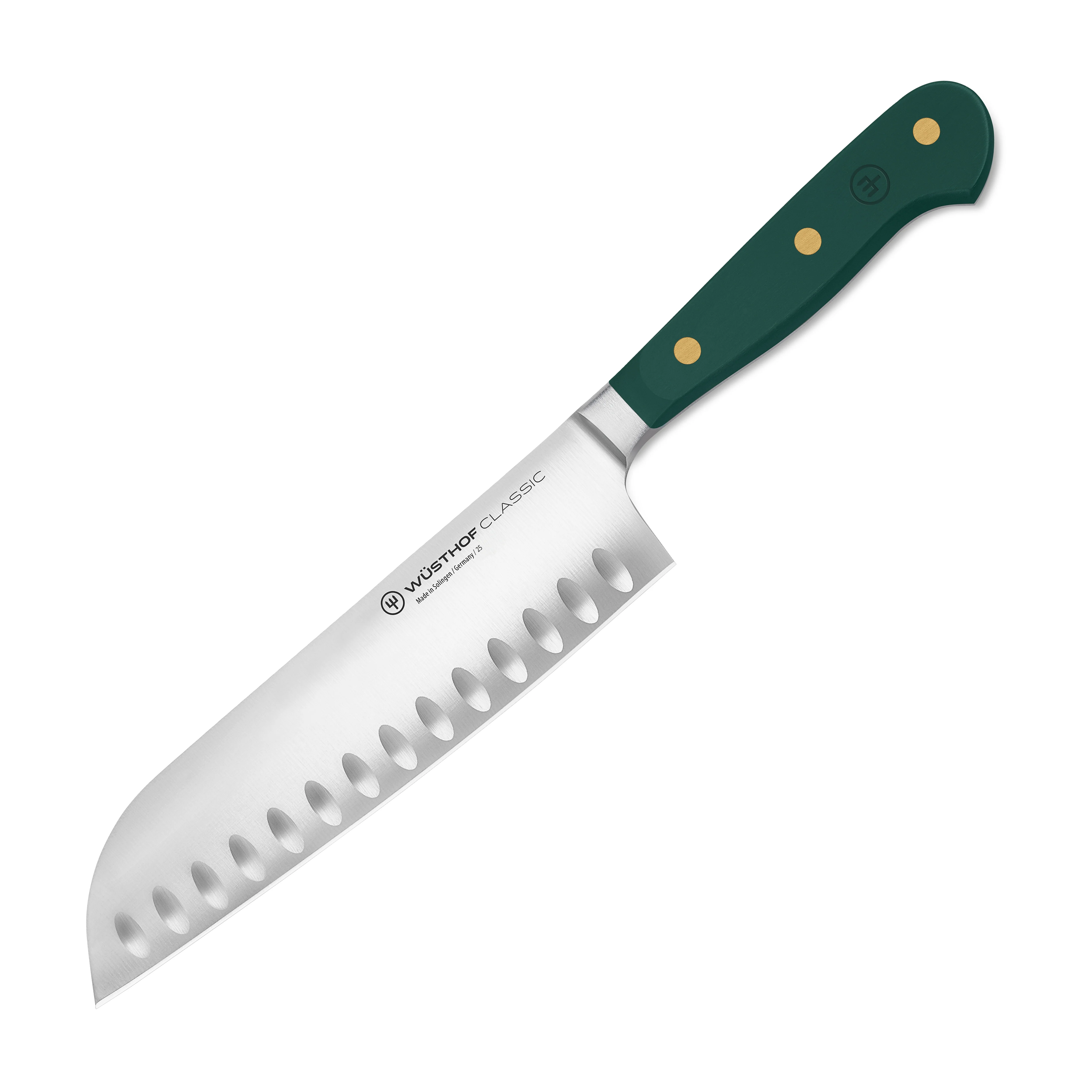 Wusthof Classic Fresh Rosemary 7" Hollow Edge Santoku Knife - Image 7