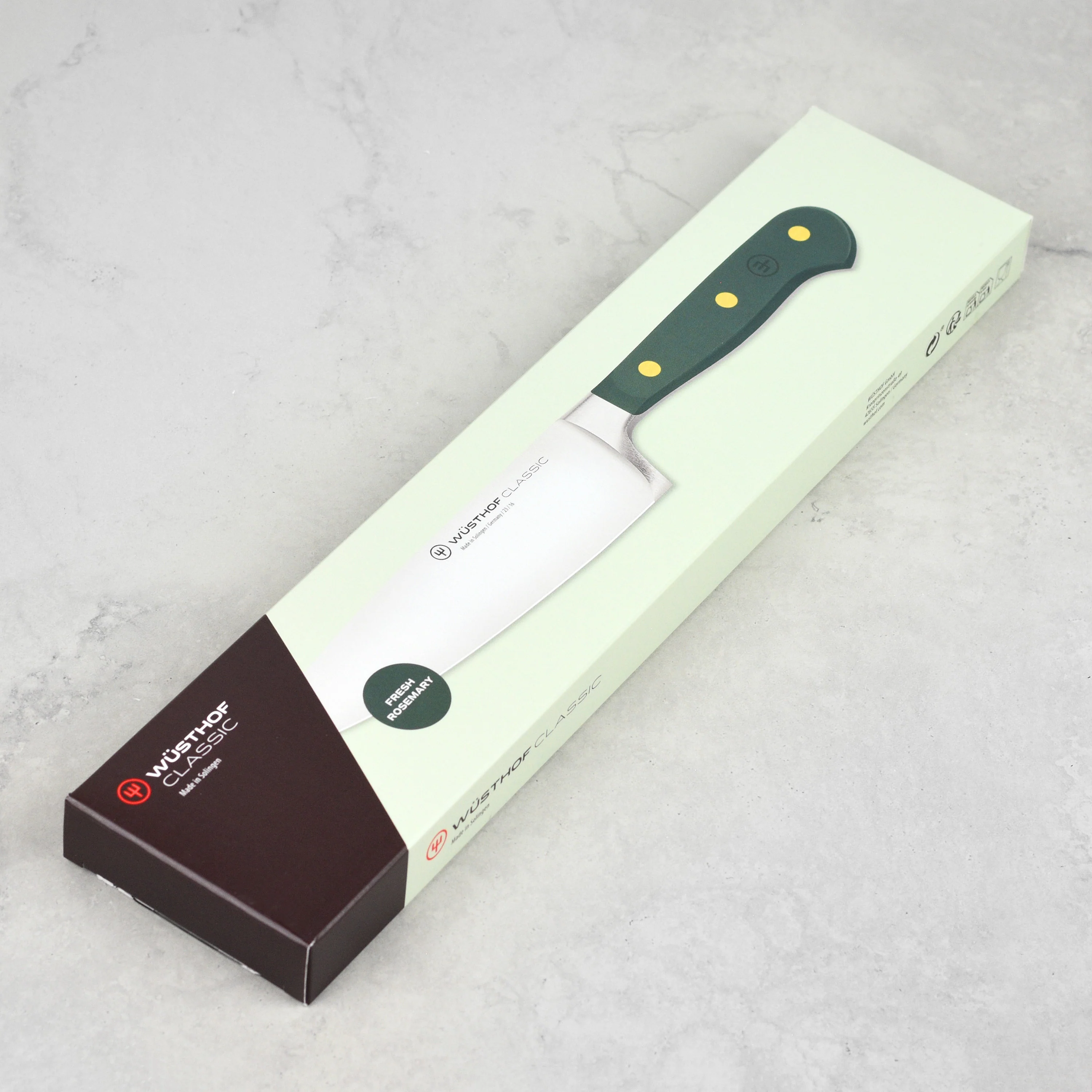 Wusthof Classic Fresh Rosemary 6" Chef's Knife - Image 3