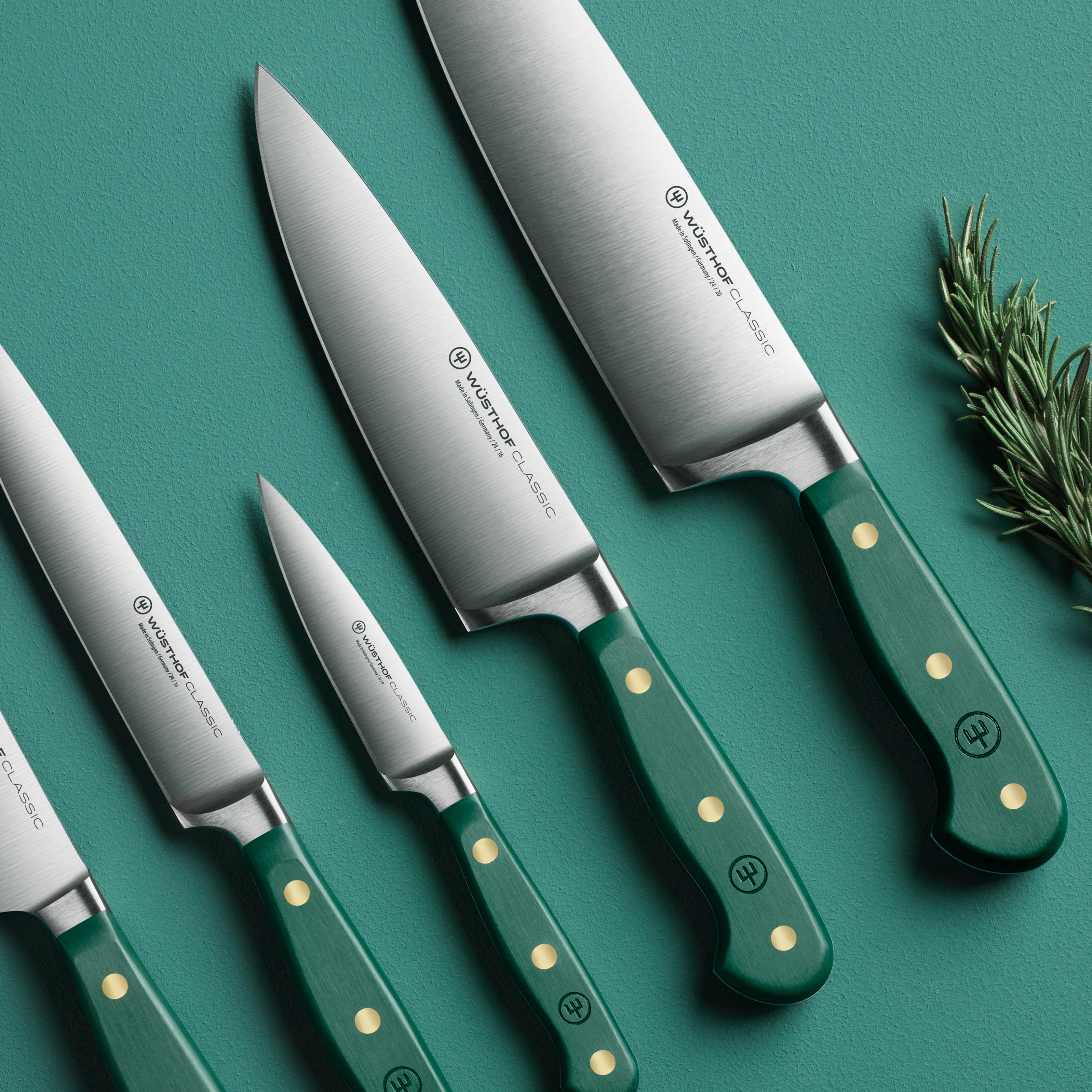 Wusthof Classic Fresh Rosemary 6" Chef's Knife - Image 4