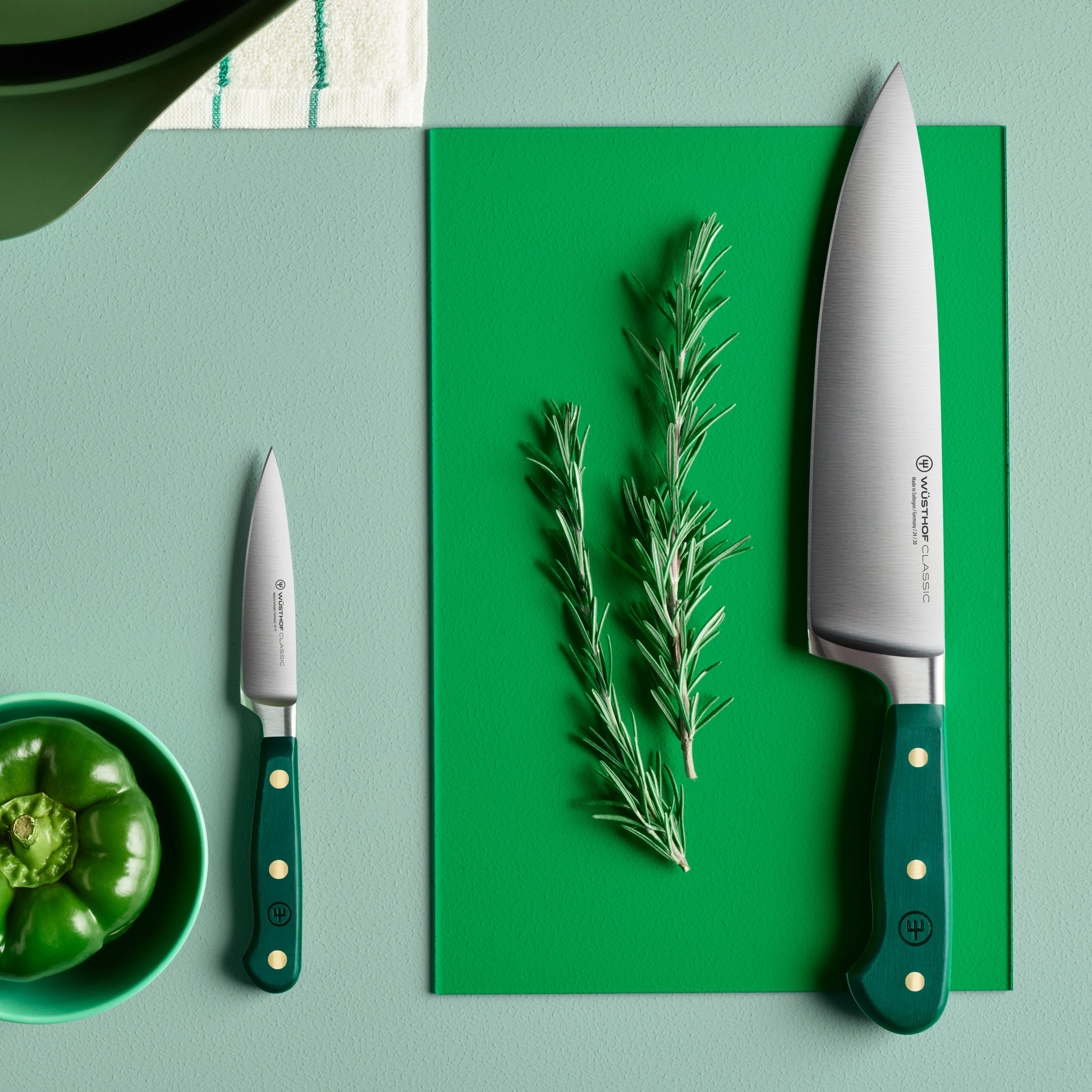 Wusthof Classic Fresh Rosemary 2 Piece Knife Set - Image 3