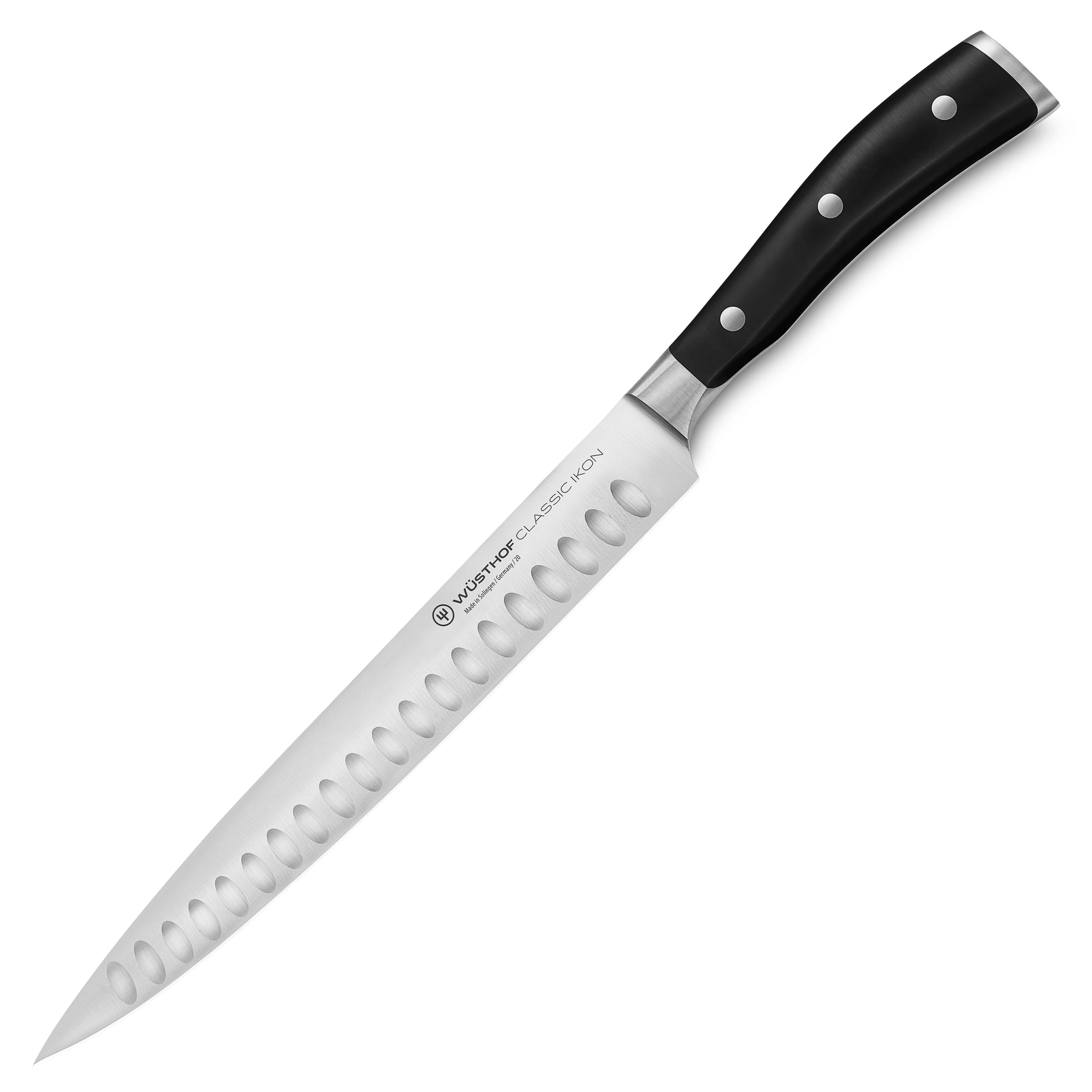 Wusthof Classic Ikon 9" Hollow Edge Carving Knife - Image 4