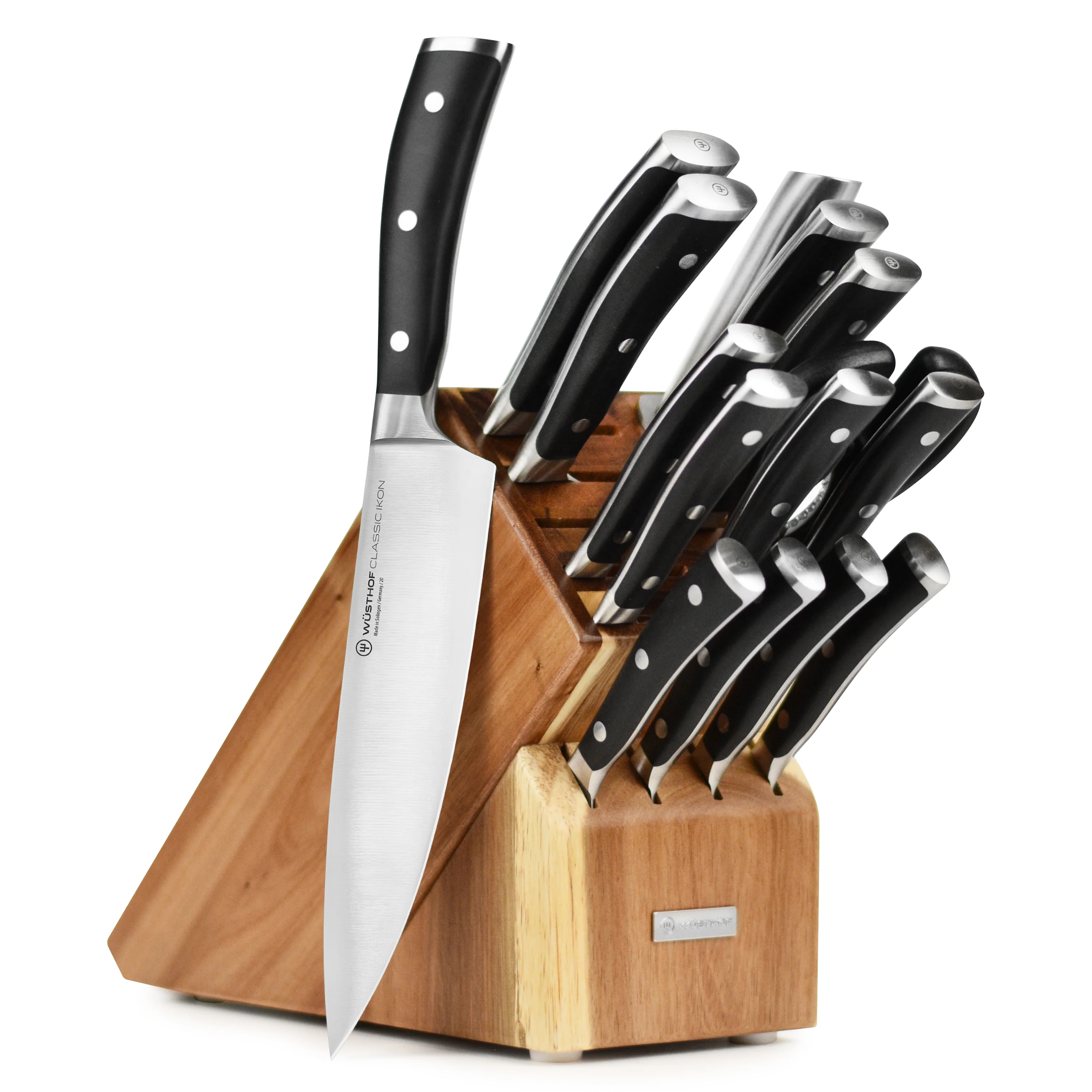 Wusthof Classic Ikon 16 Piece Acacia Knife Block Set - Image 6