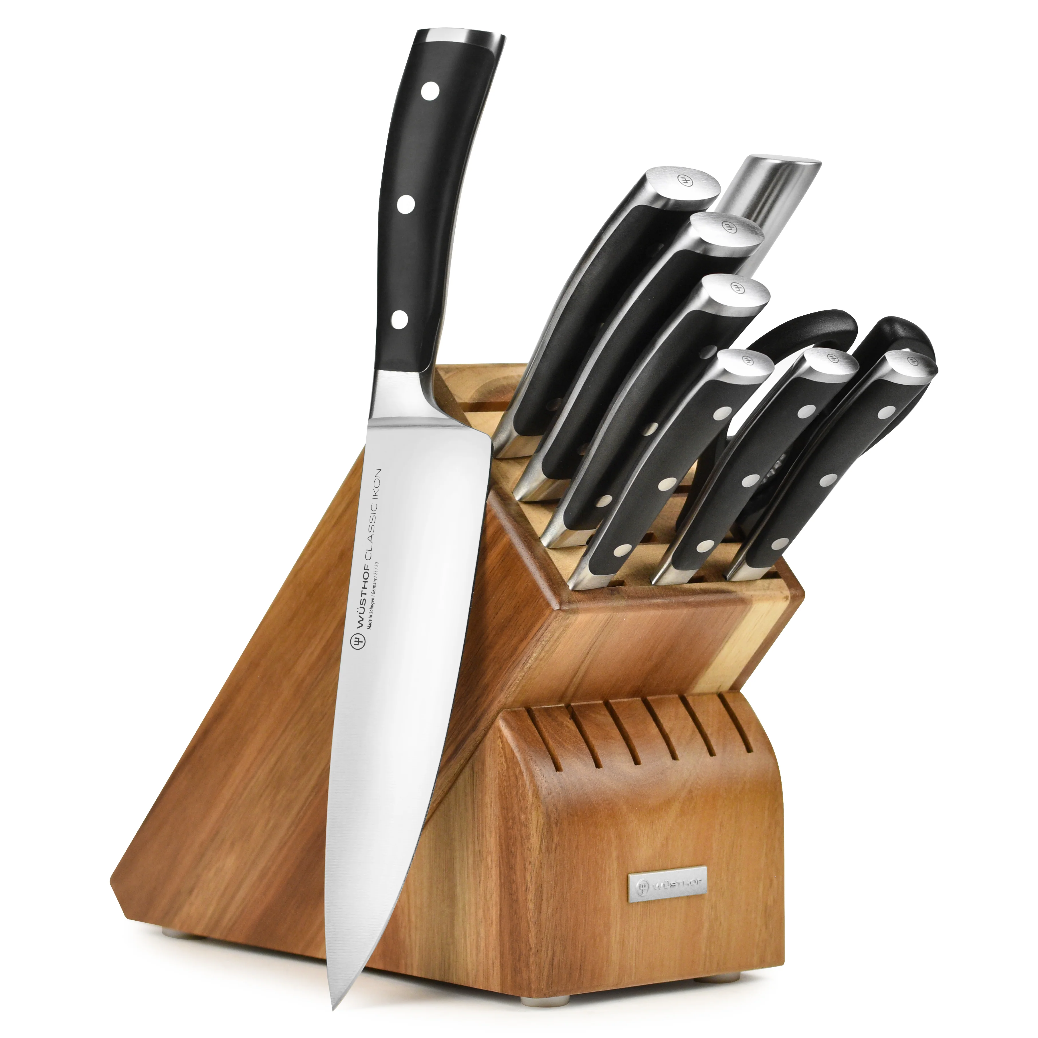Wusthof Classic Ikon 10 Piece Acacia Knife Block Set - Image 6