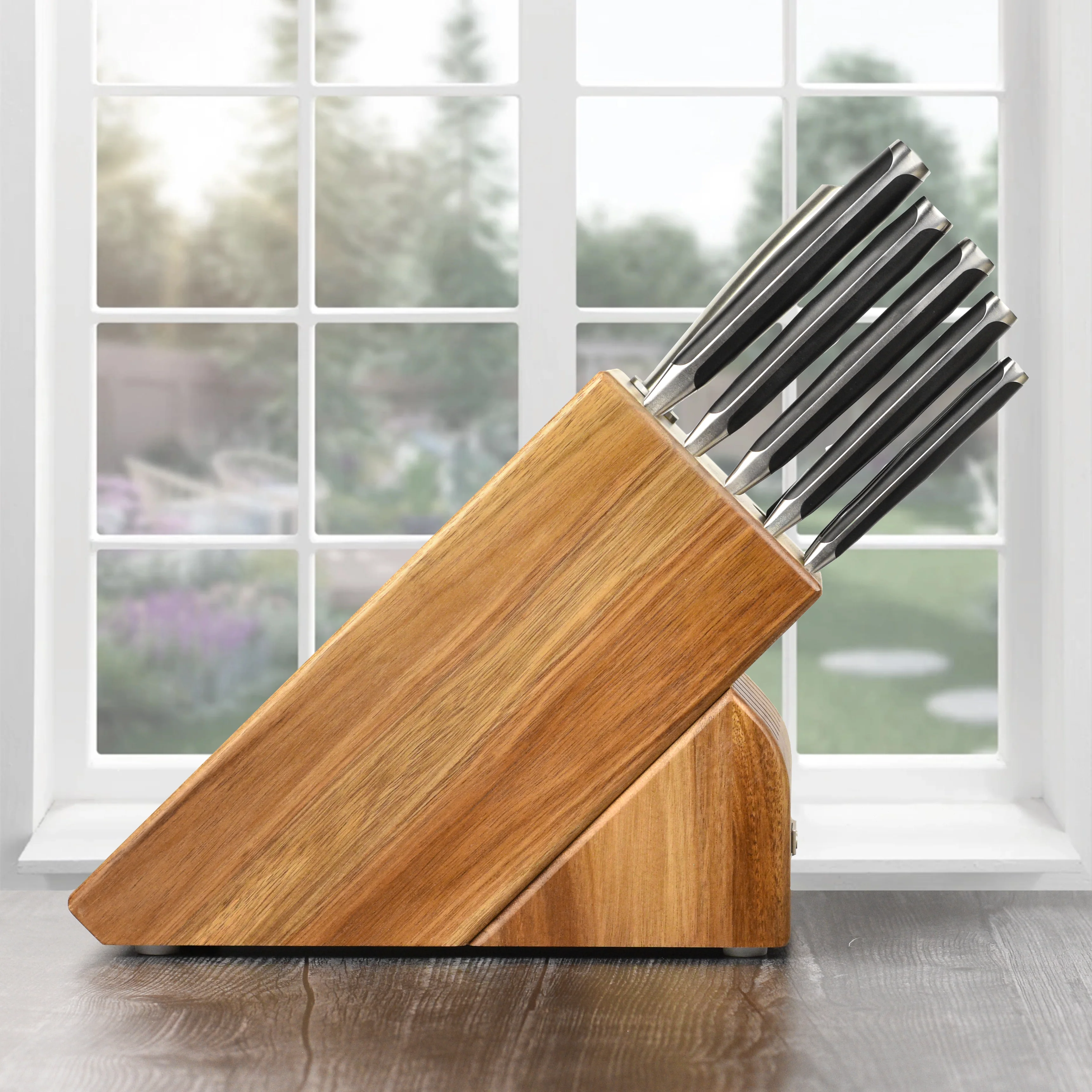 Wusthof Classic Ikon 10 Piece Acacia Knife Block Set - Image 8