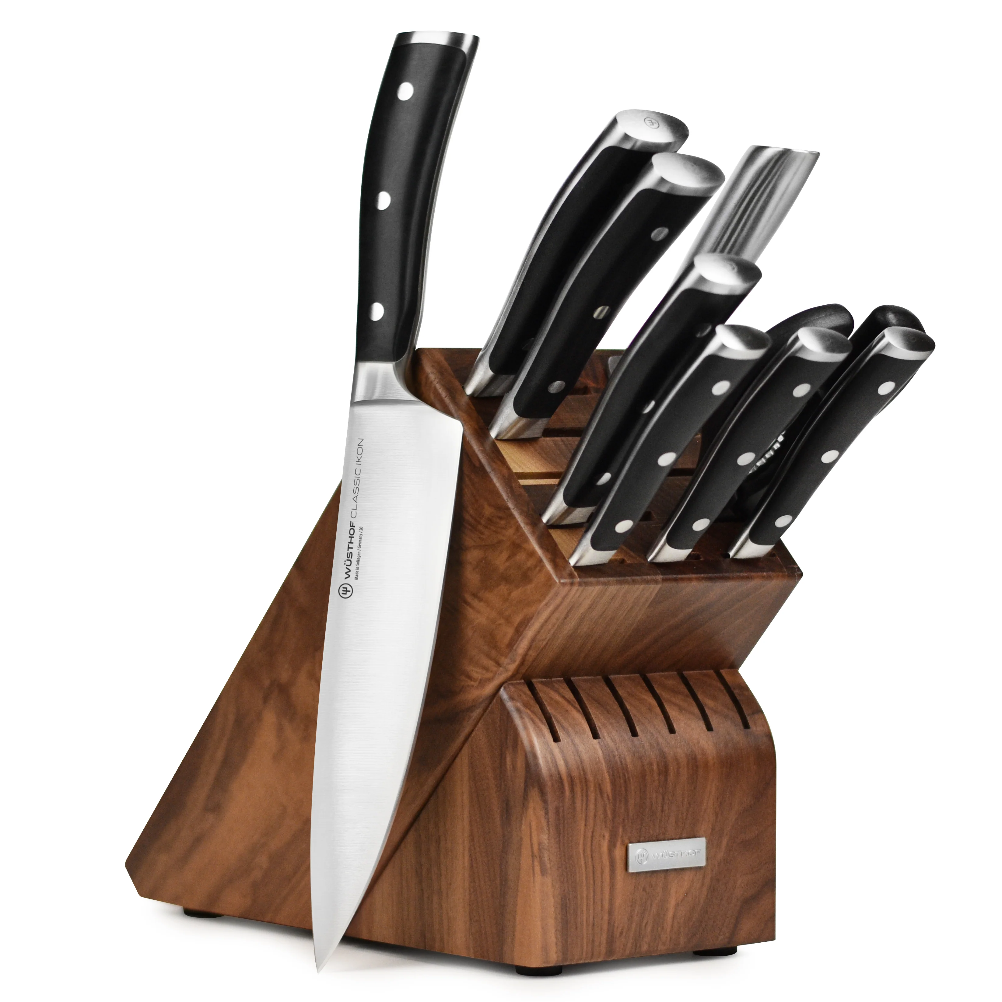 Wusthof Classic Ikon 10 Piece Walnut Knife Block Set - Image 11