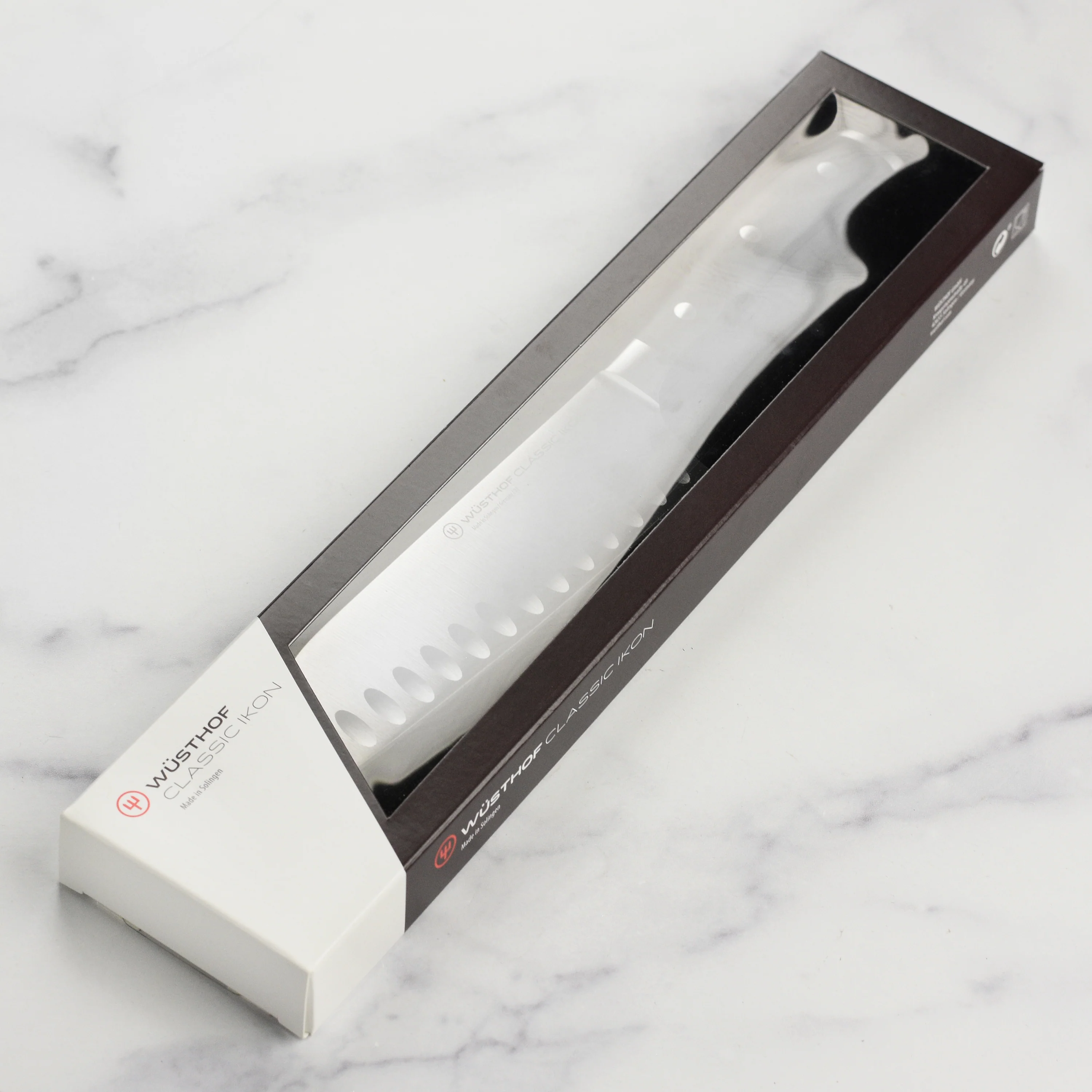 Wusthof Classic Ikon 7" Hollow Edge Santoku Knife - Image 6