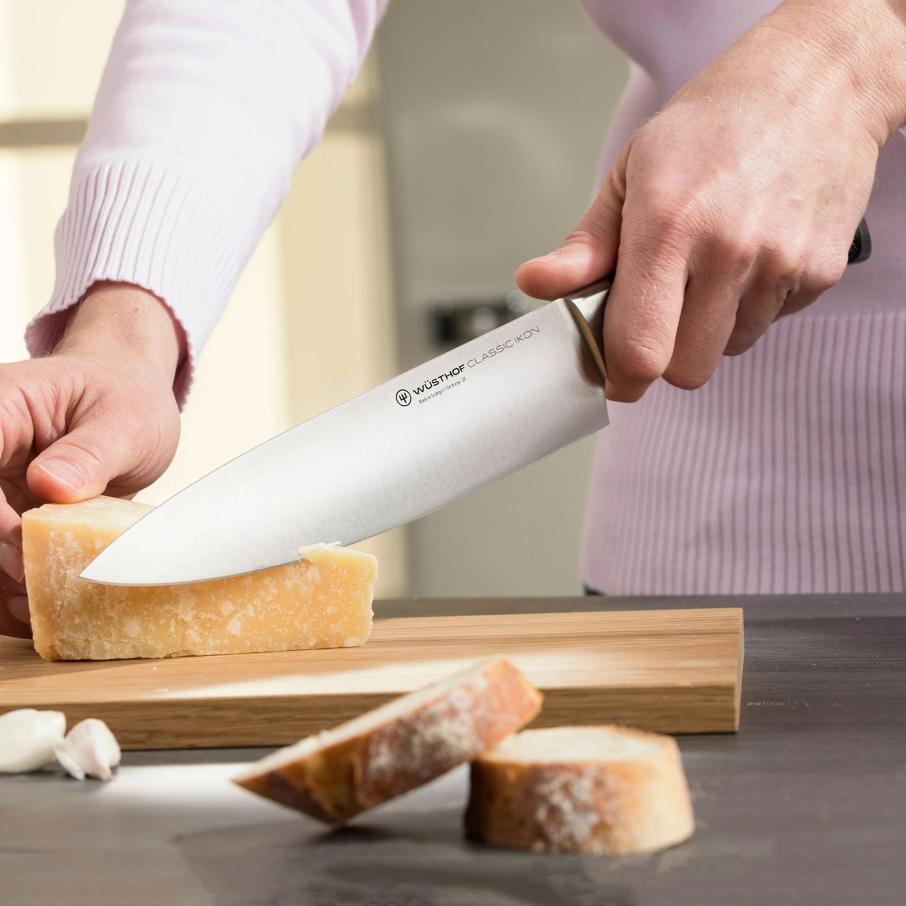 Wusthof Classic Ikon 7 Piece Acacia Slim Knife Block Set - Image 5