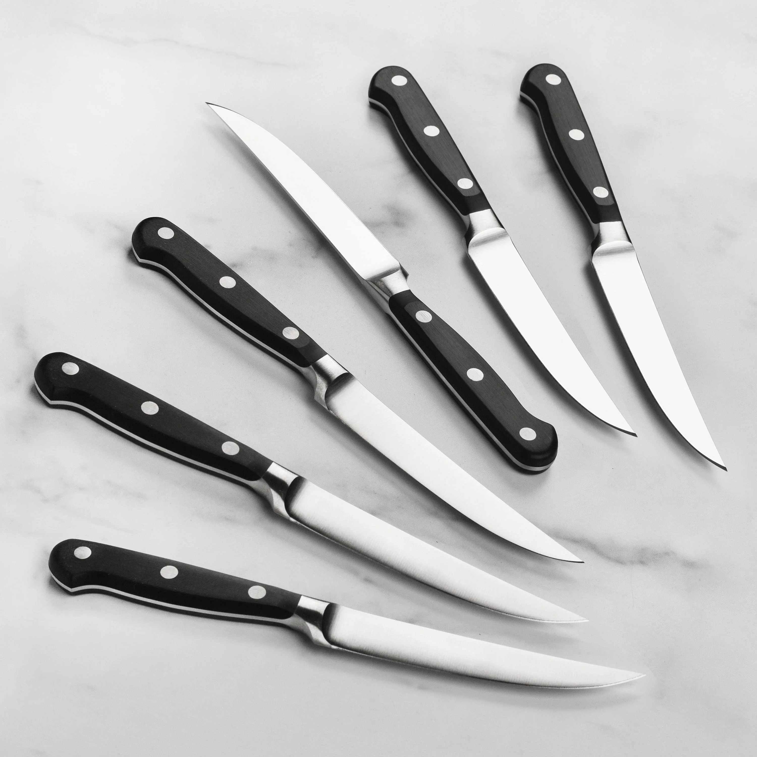 Wusthof Classic 6 Piece Steak Knife Set with Wood Case - Image 7