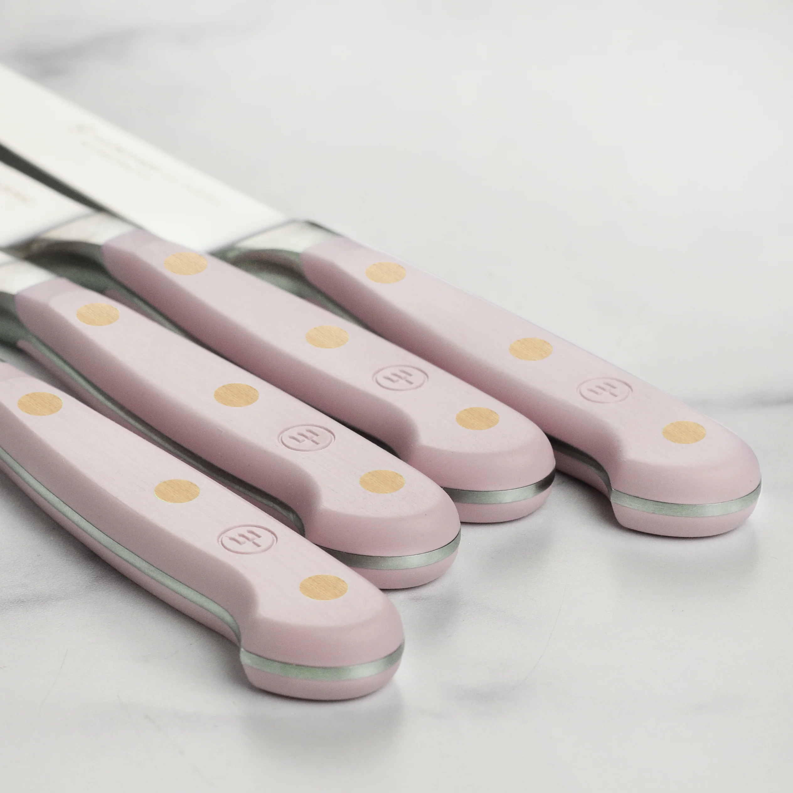 Wusthof Classic Pink Himalayan Salt 4 Piece Steak Knife Set - Image 2
