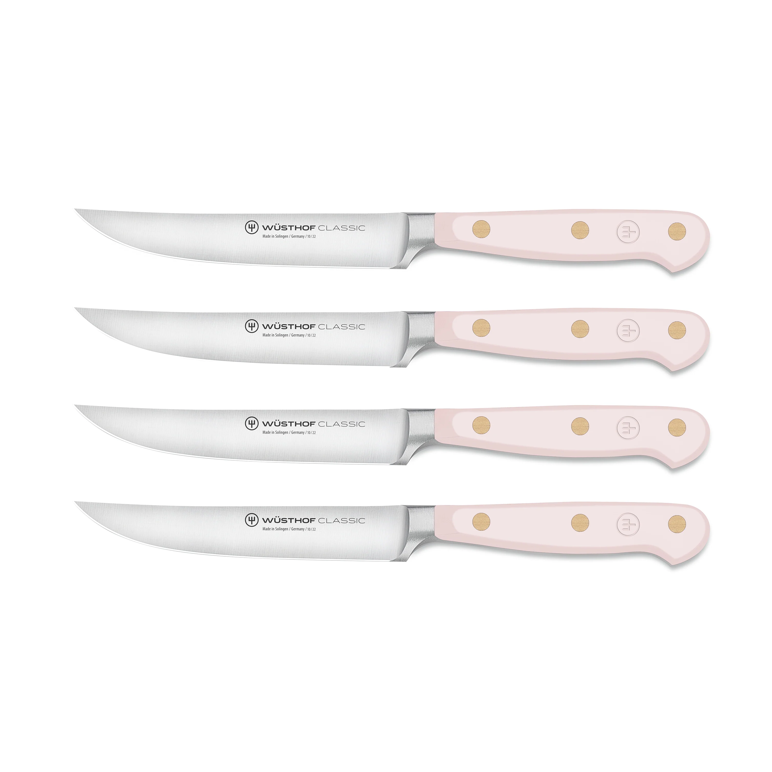Wusthof Classic Pink Himalayan Salt 4 Piece Steak Knife Set - Image 4