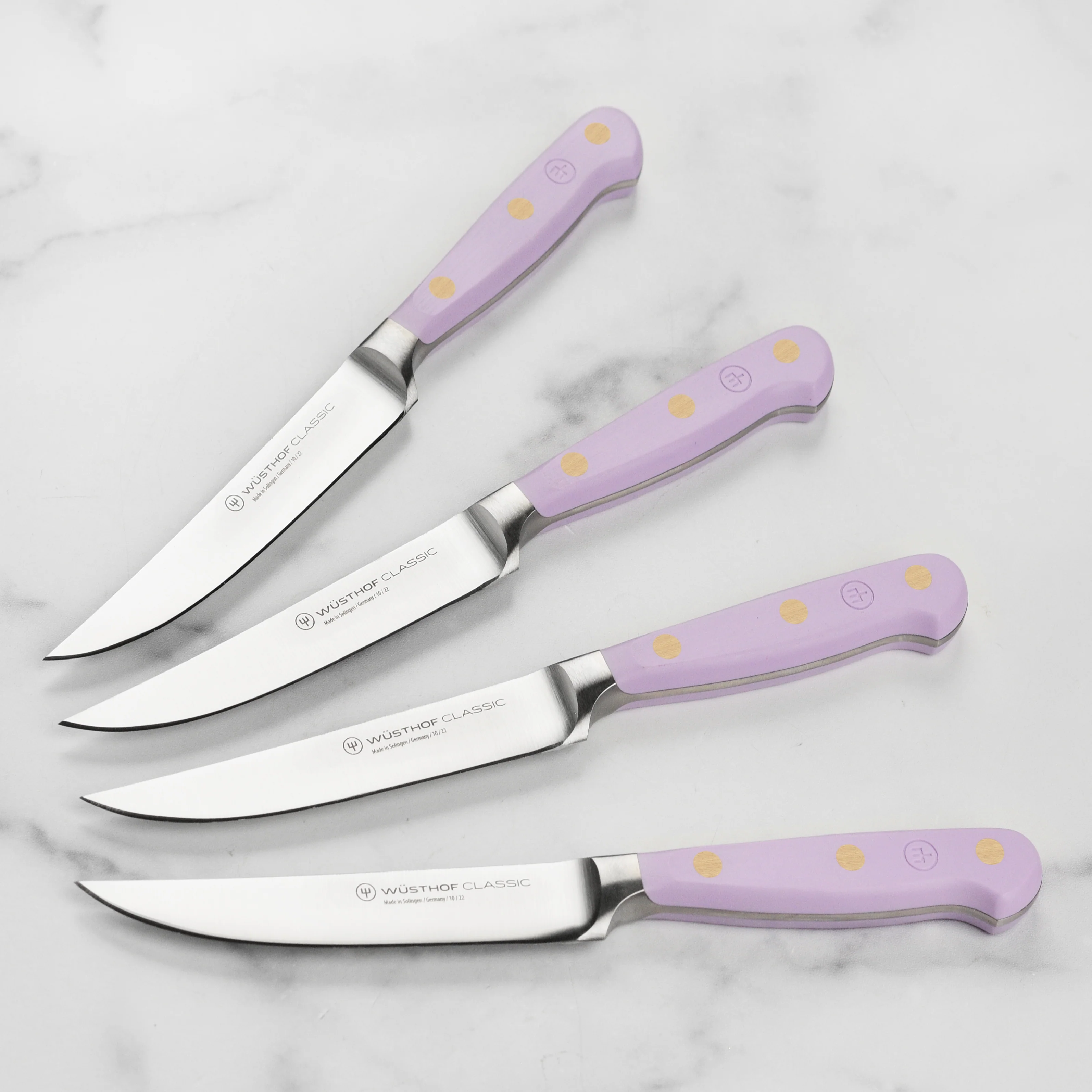 Wusthof Classic Purple Yam 4 Piece Steak Knife Set