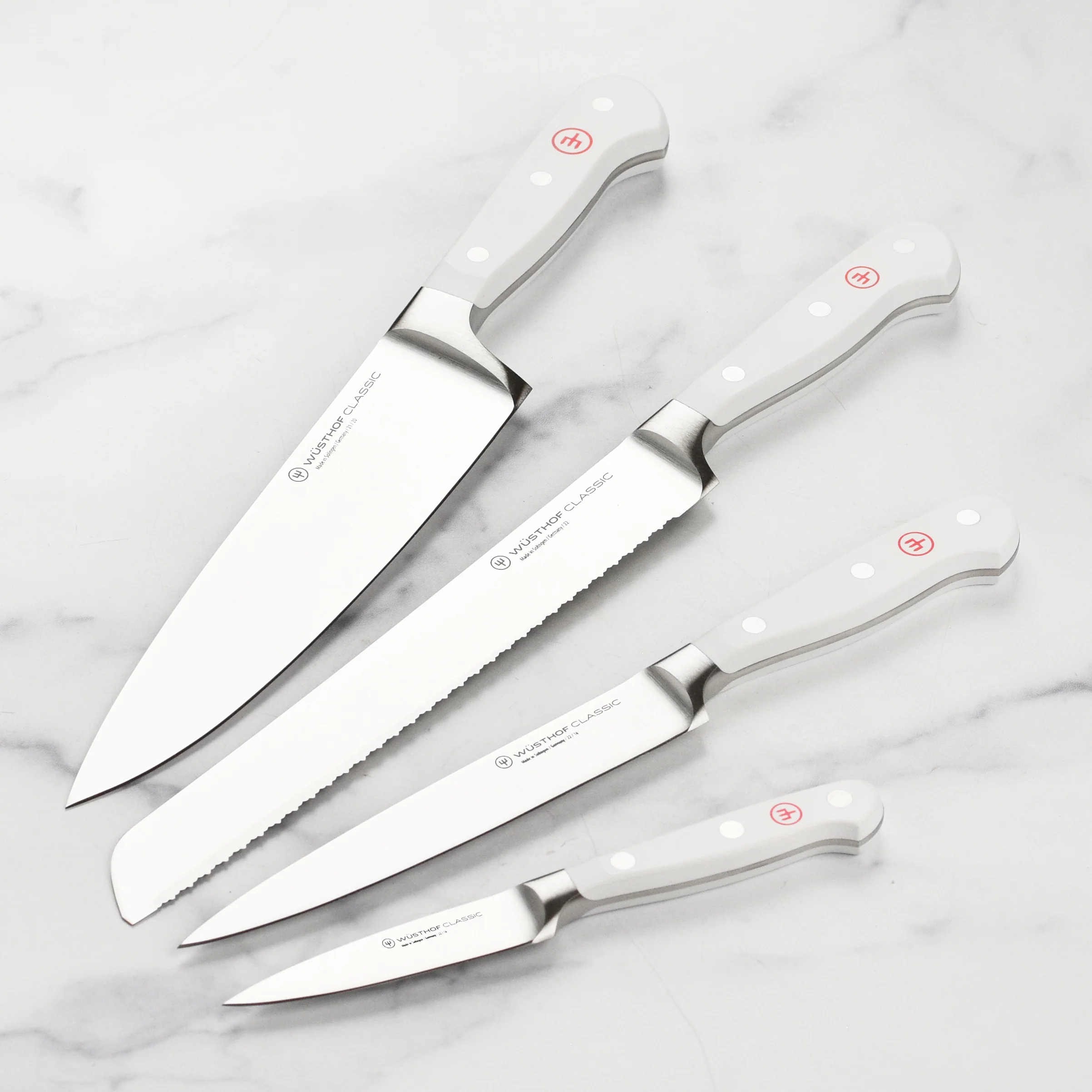 Wusthof Classic White 7 Piece Knife Block Set - Image 2
