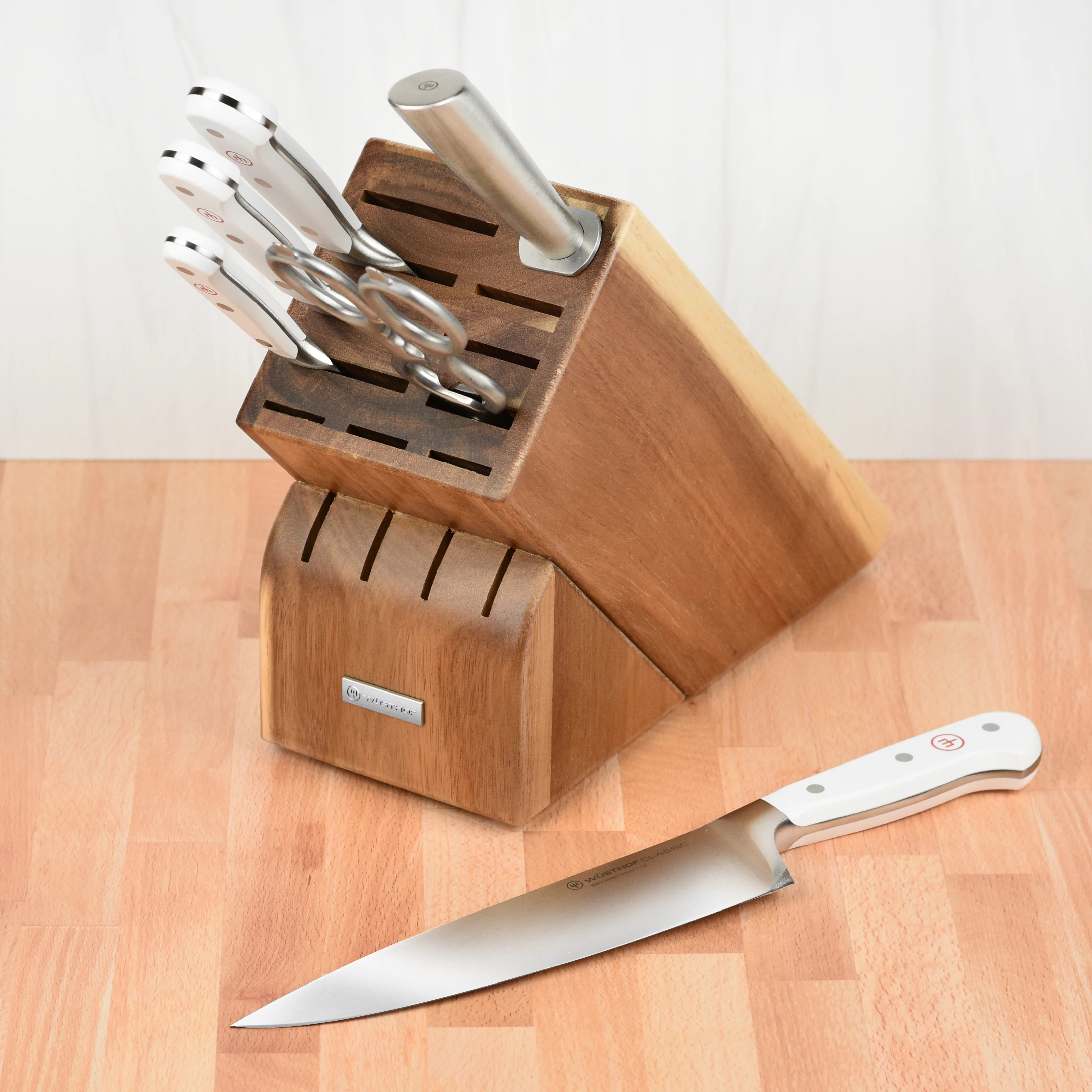Wusthof Classic White 7 Piece Knife Block Set - Image 3