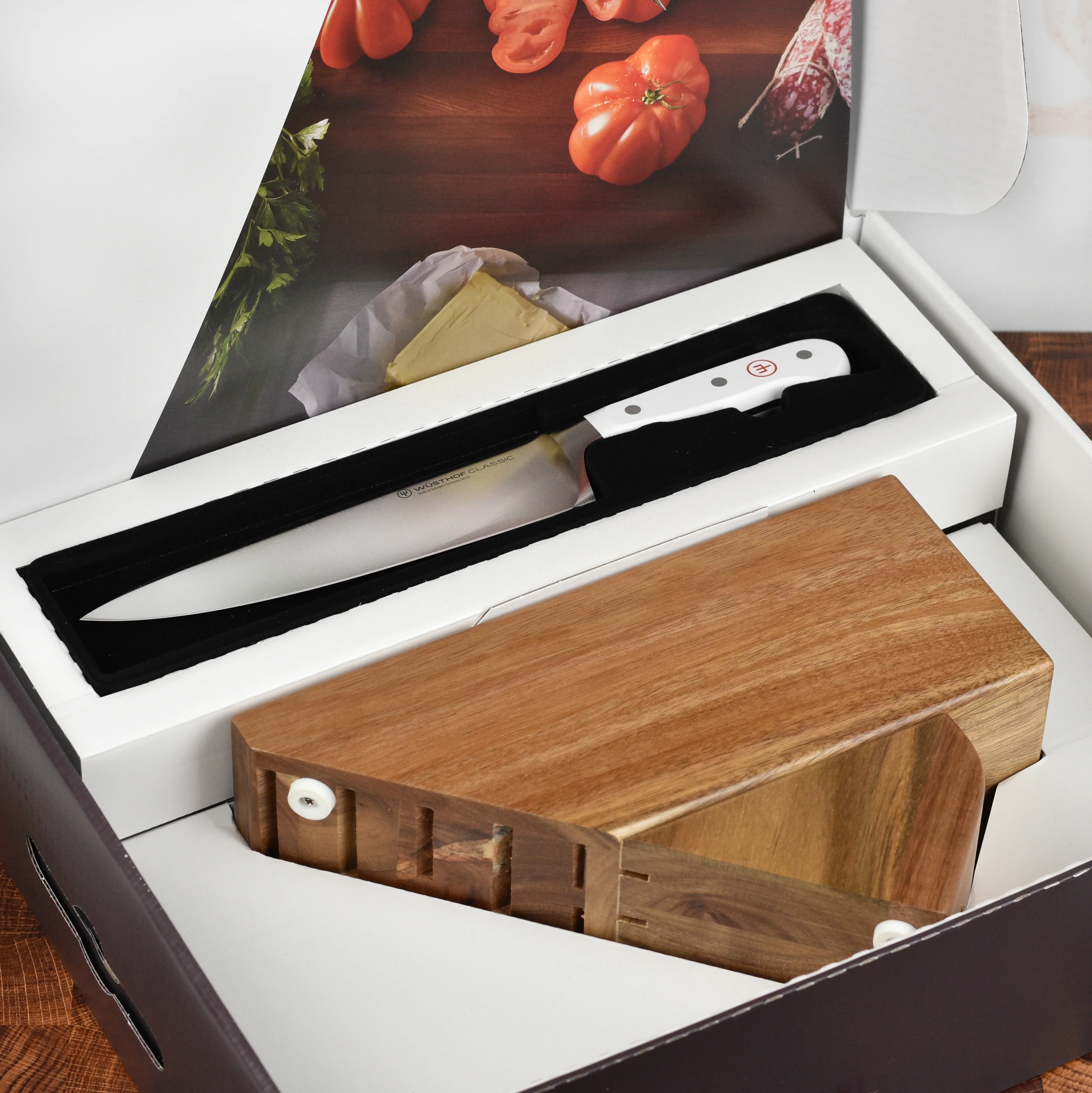 Wusthof Classic White 9 Piece Knife Block Set - Image 11