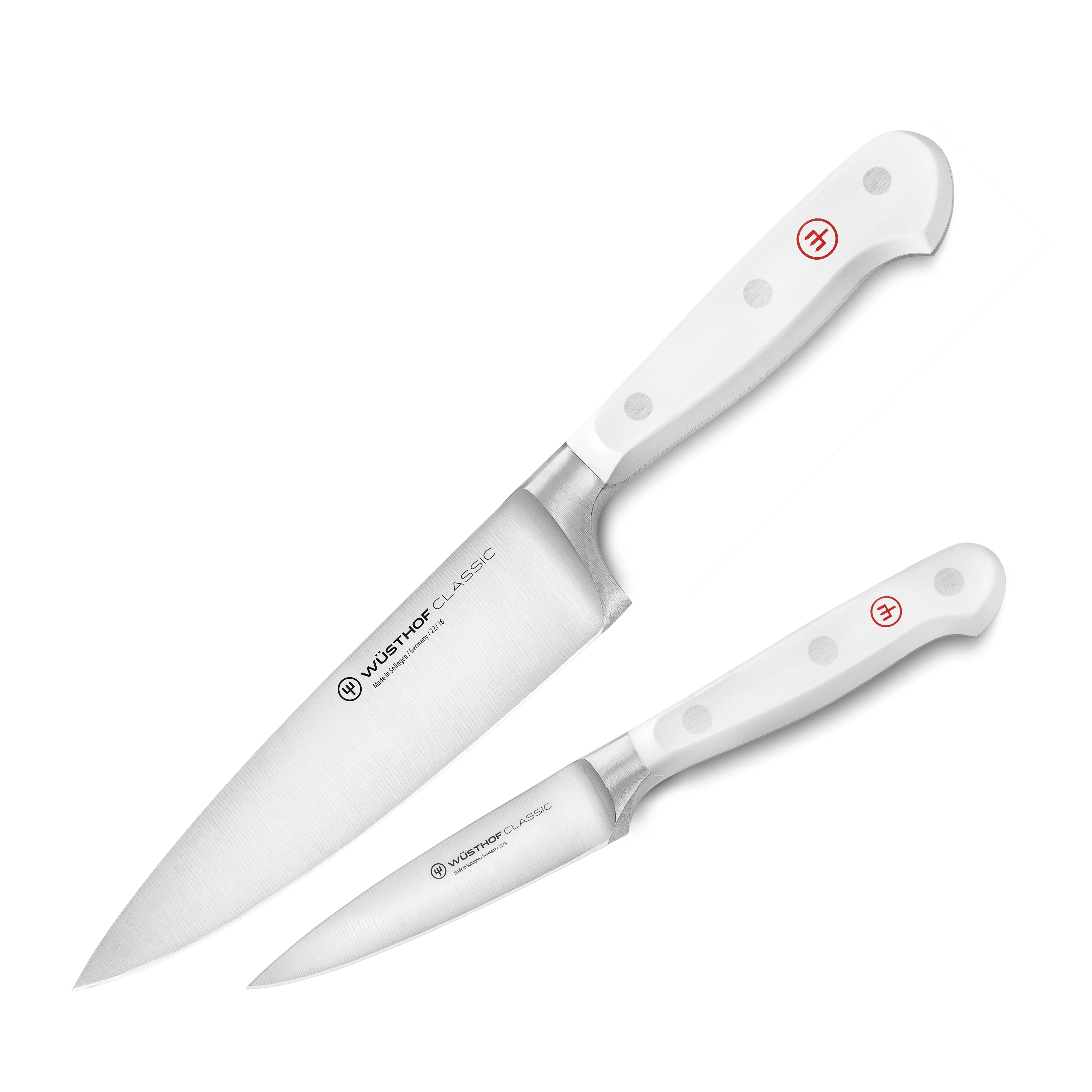 Wusthof Classic White 2 Piece Prep Knife Set - Image 4