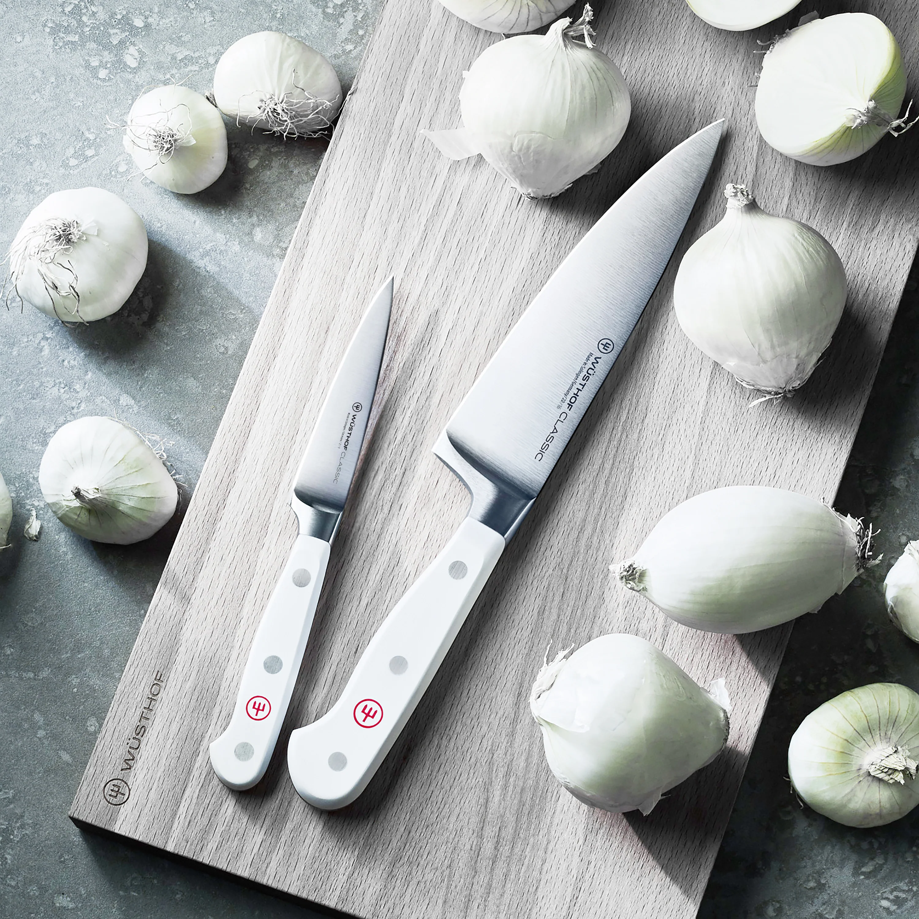 Wusthof Classic White 2 Piece Prep Knife Set - Image 5