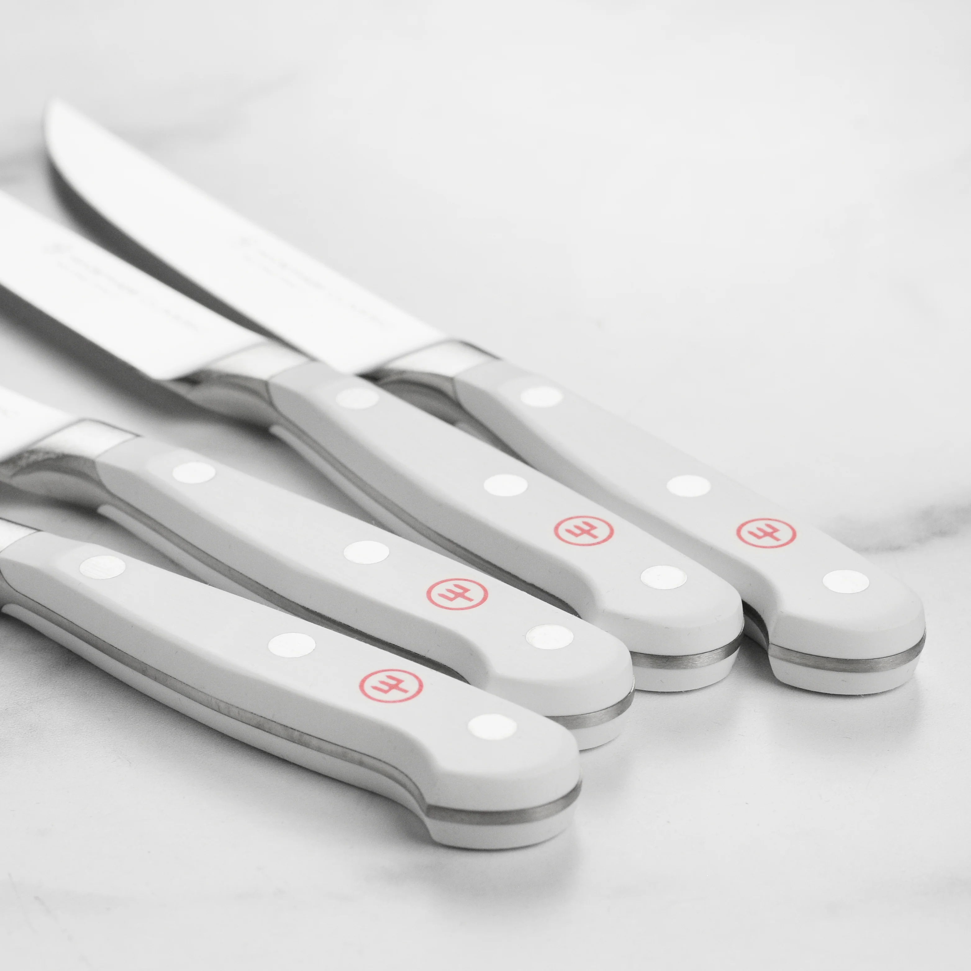 Wusthof Classic White 4 Piece Steak Knife Set - Image 2