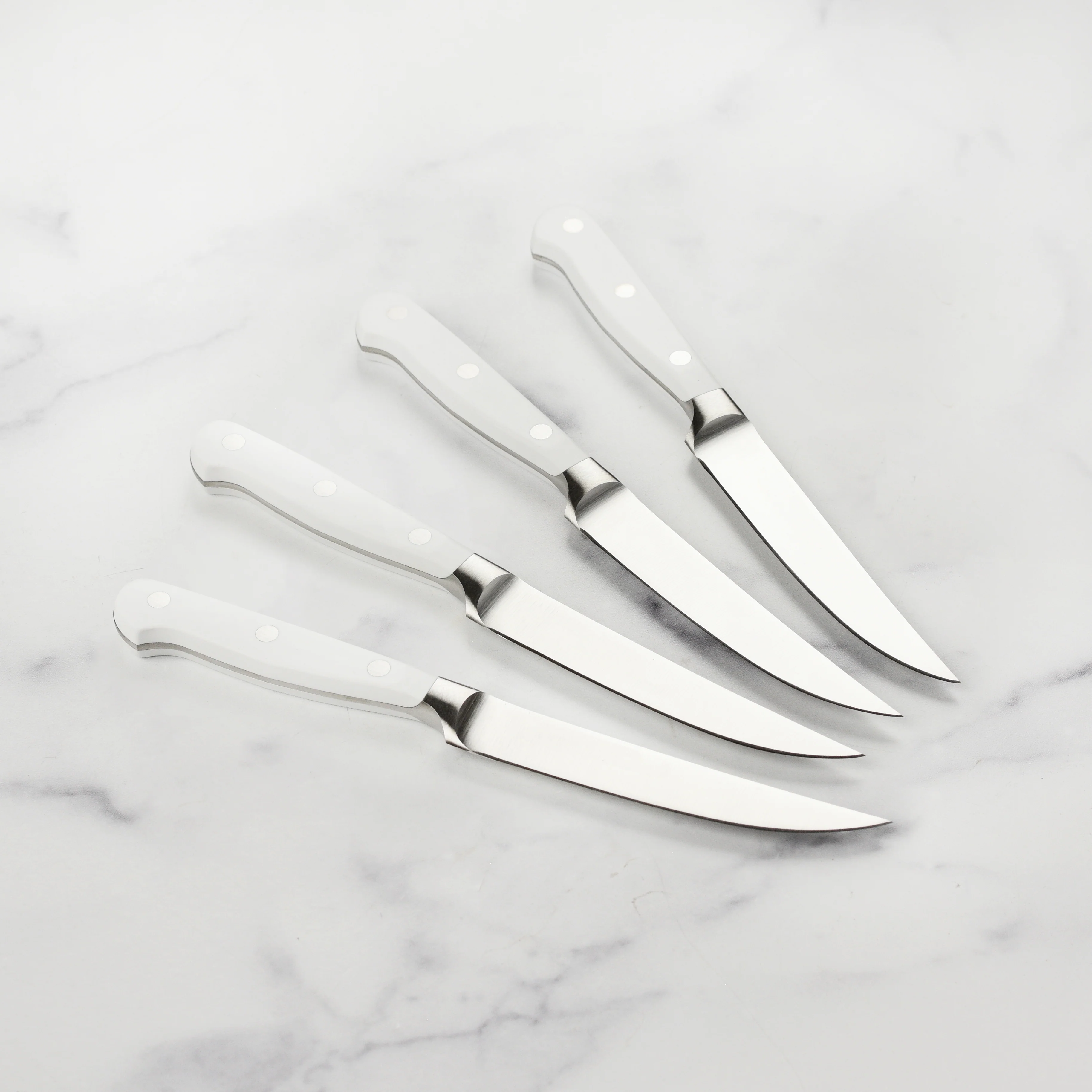 Wusthof Classic White 4 Piece Steak Knife Set - Image 5