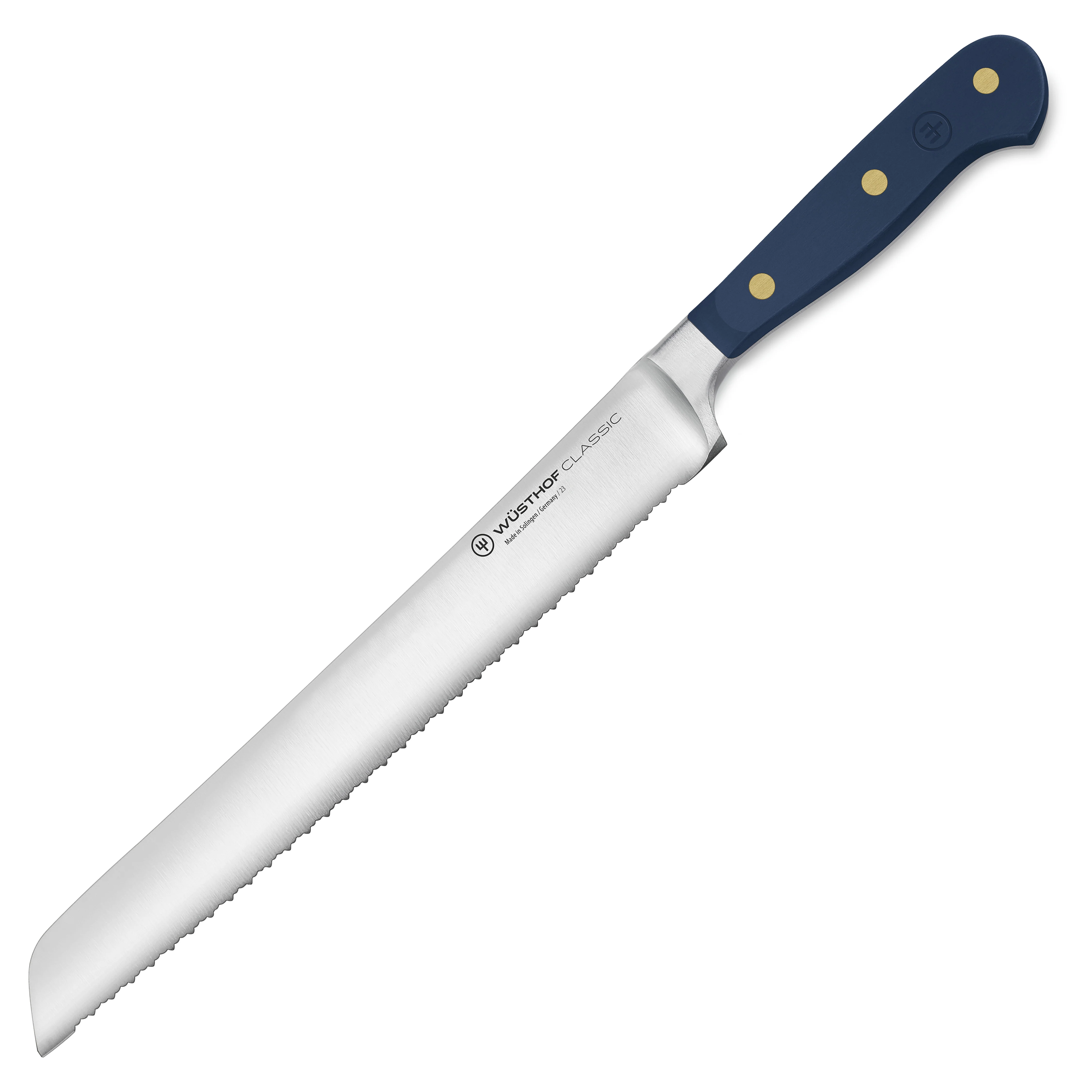 Wusthof Classic Wild Blueberry 9" Double Serrated Bread Knife - Image 4