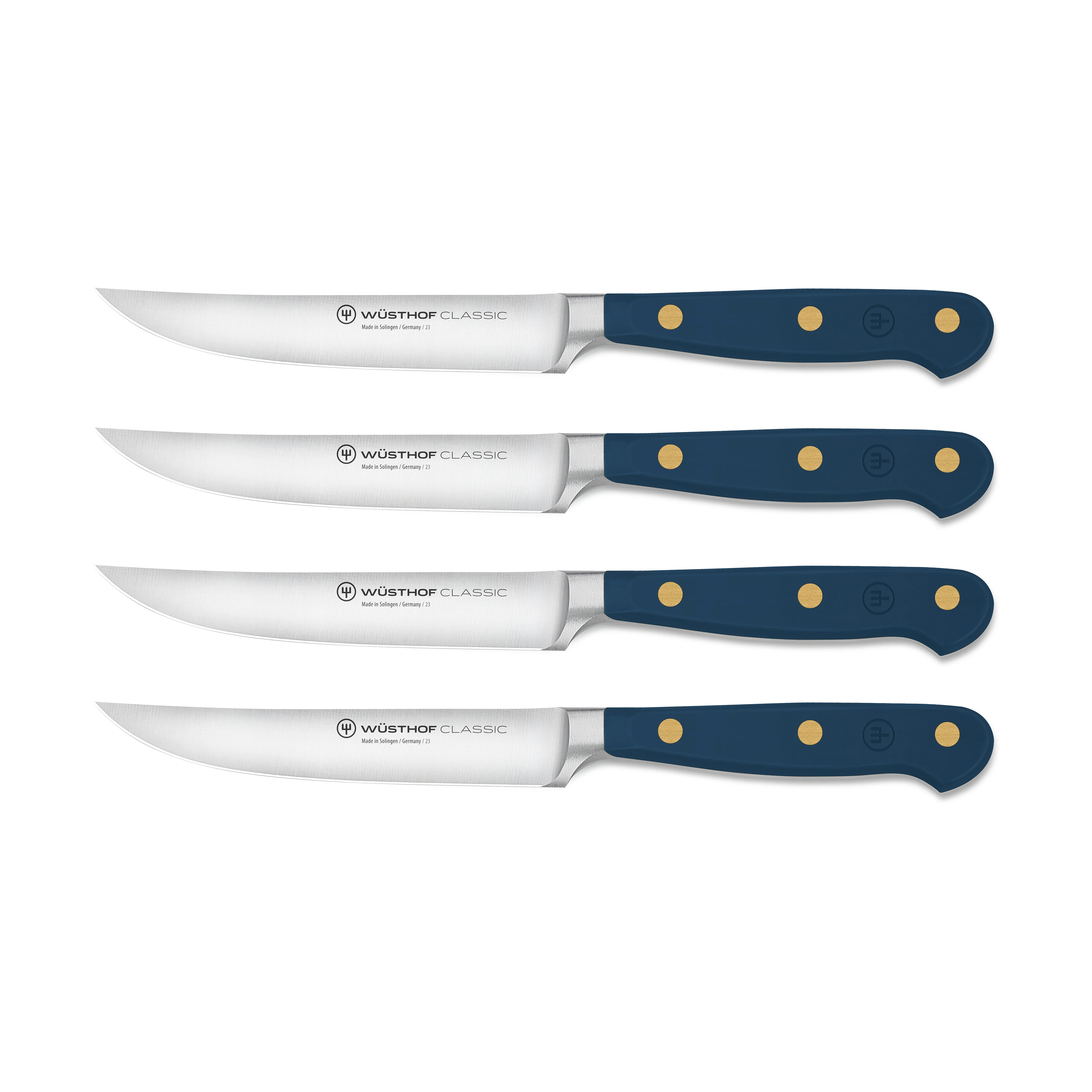 Wusthof Classic Wild Blueberry 4 Piece Steak Knife Set - Image 4