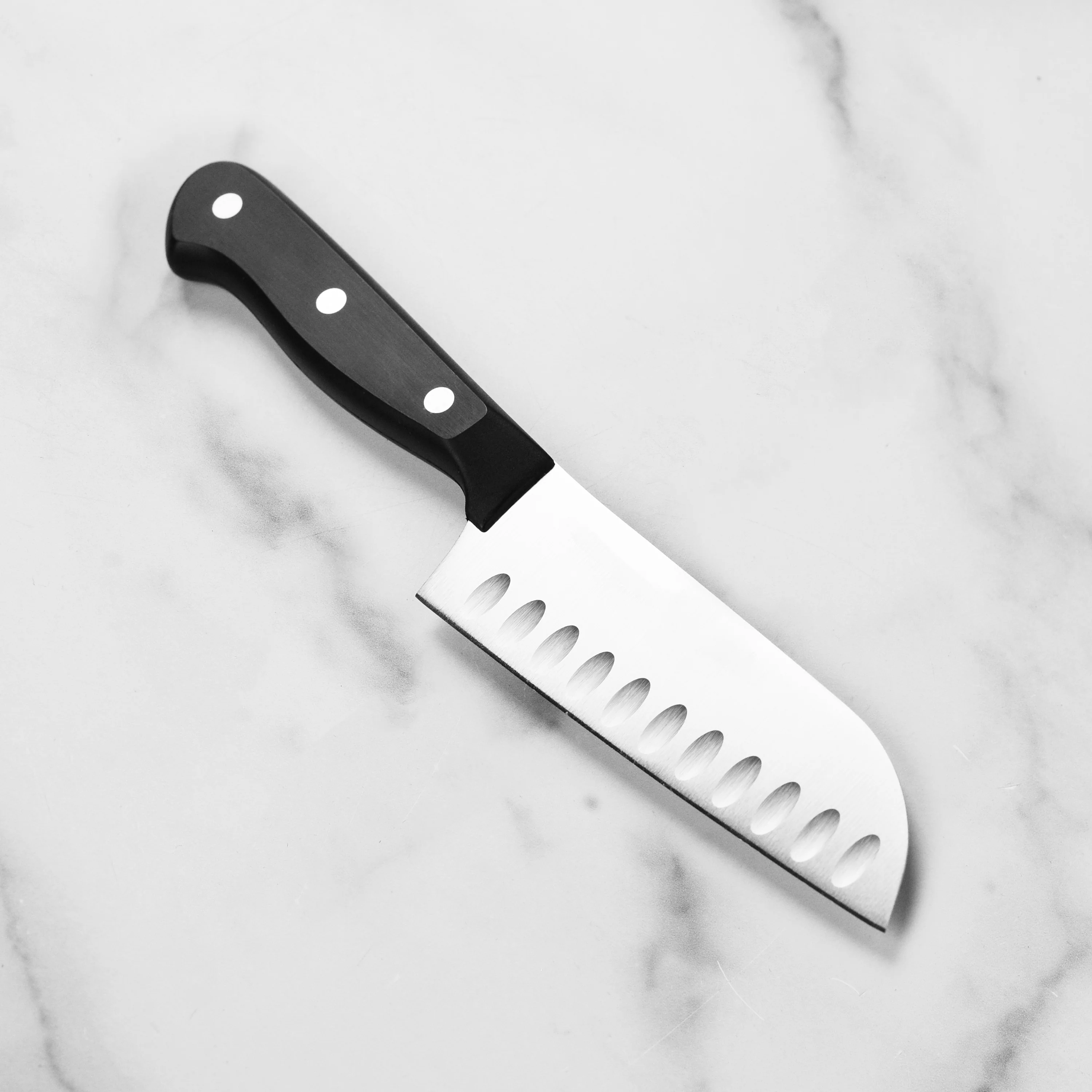 Wusthof Gourmet 5" Hollow Edge Santoku Knife - Image 6