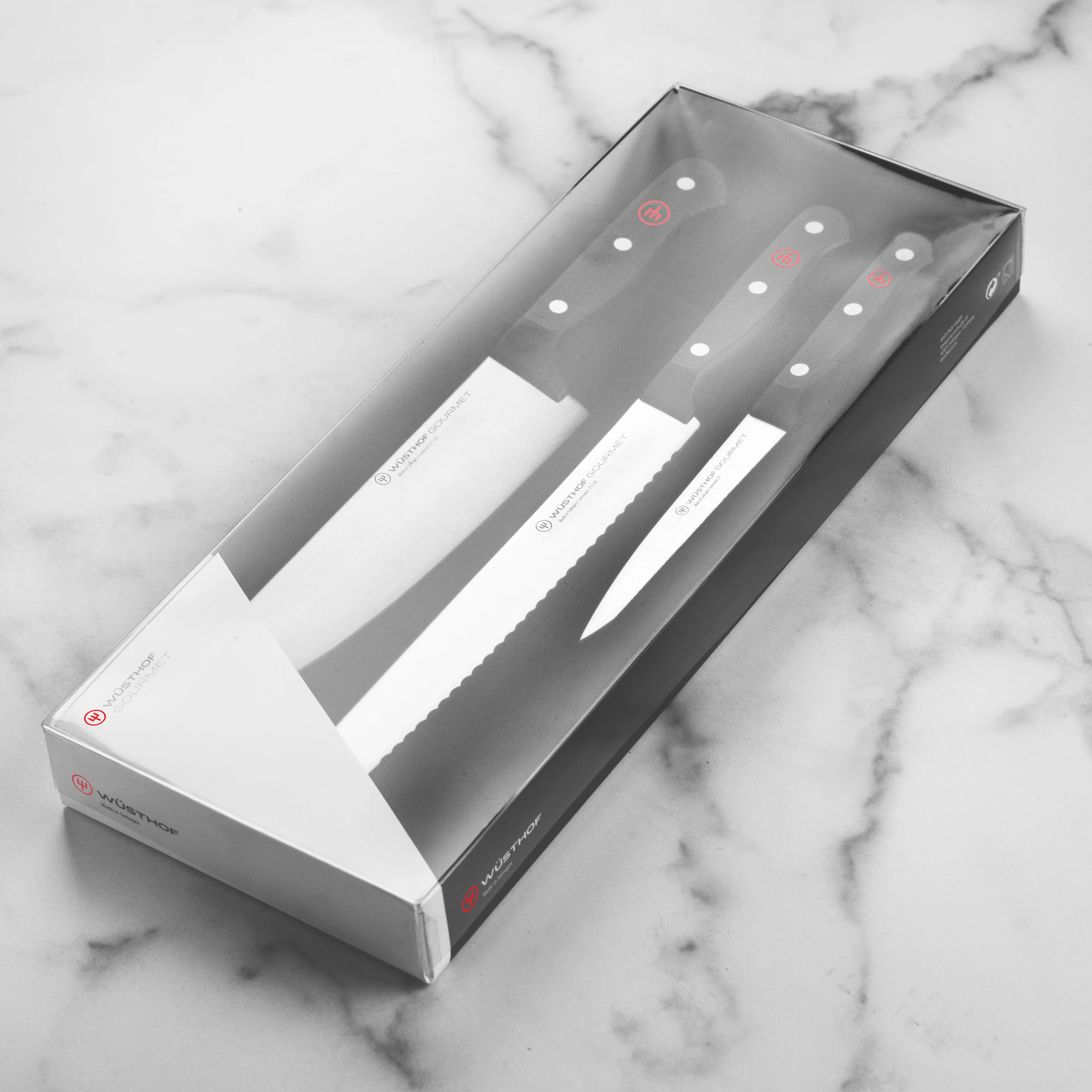 Wusthof Gourmet 3 Piece Knife Set - Image 6