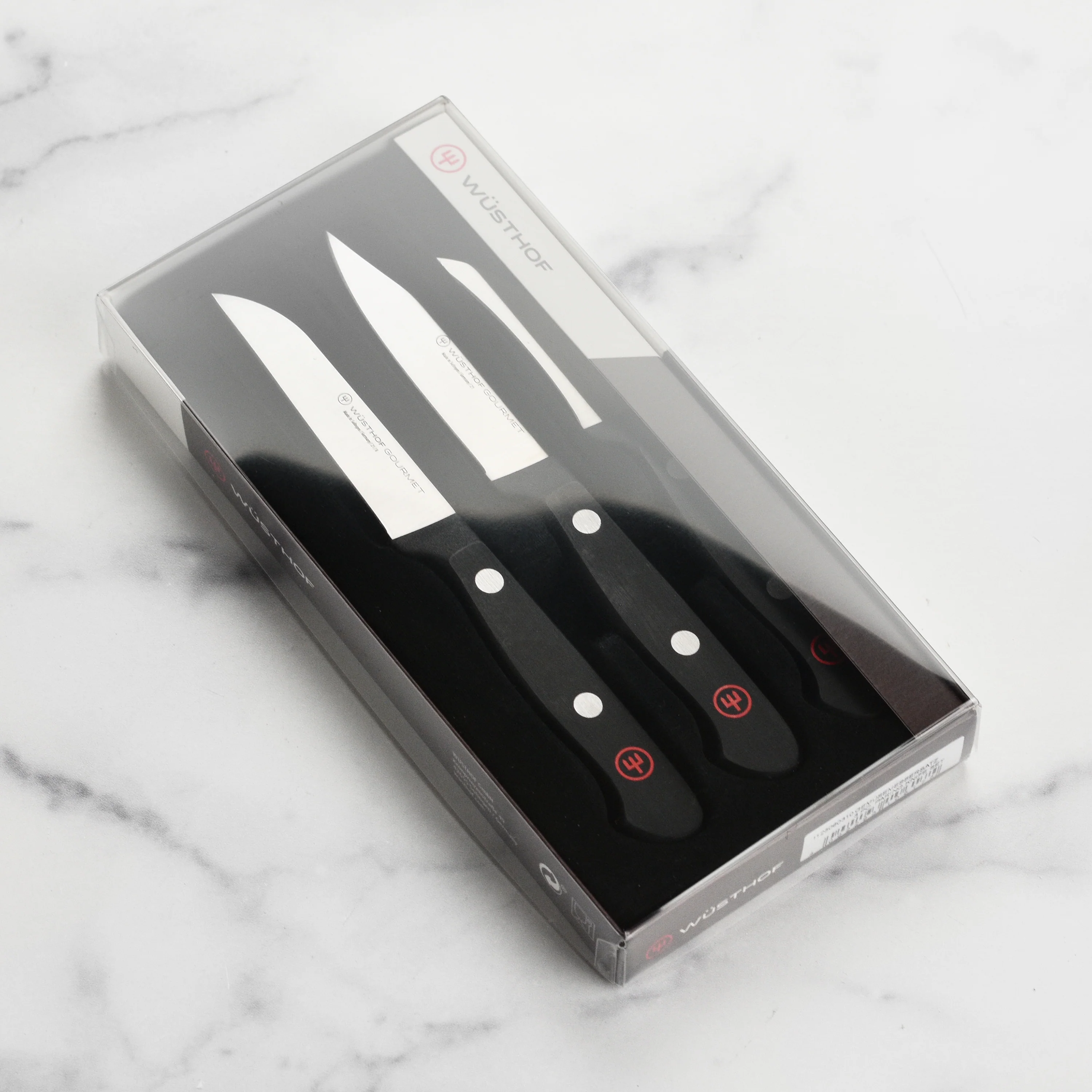 Wusthof Gourmet 3 Piece Paring Knife Set - Image 5