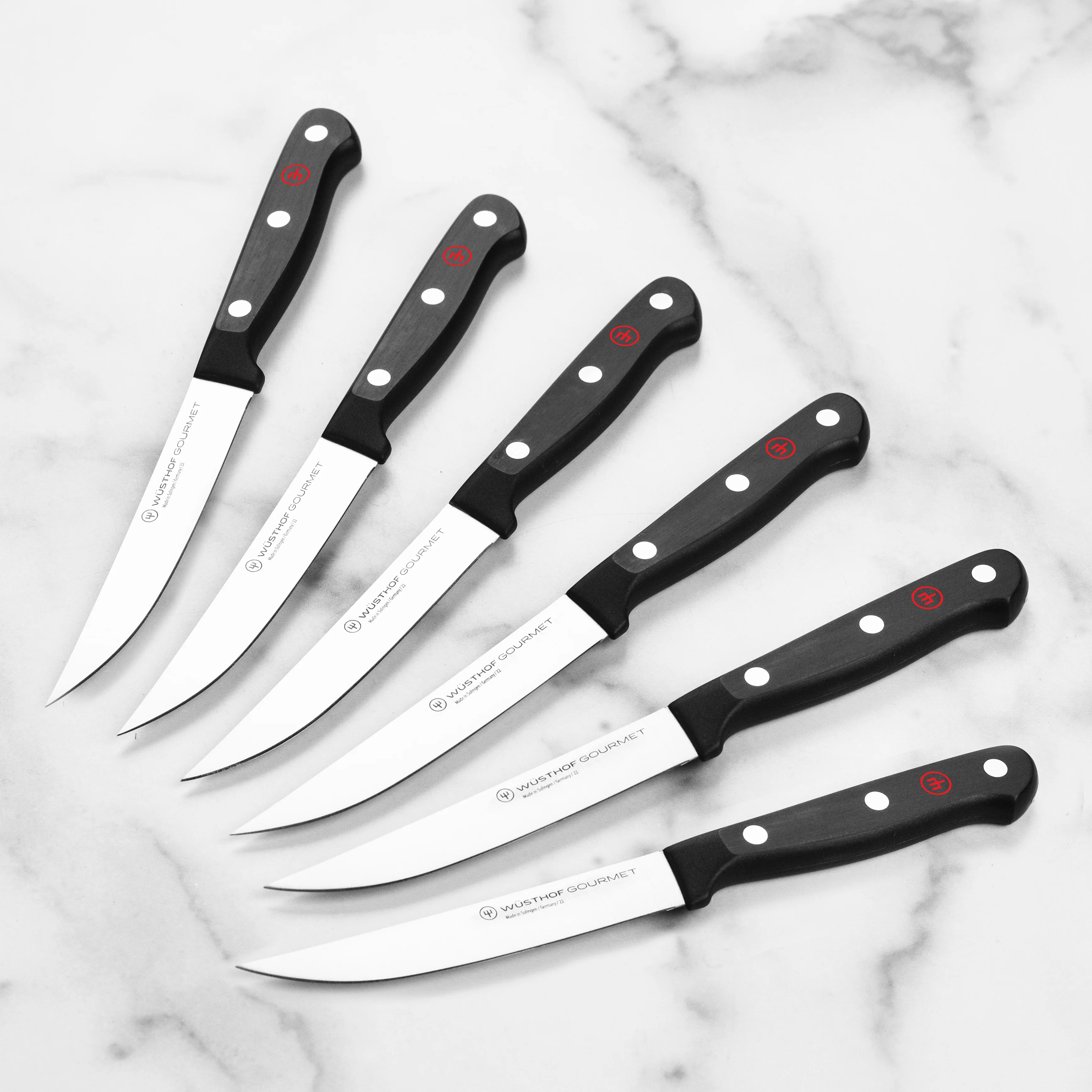 Wusthof Gourmet 6 Piece Steak Knife Set