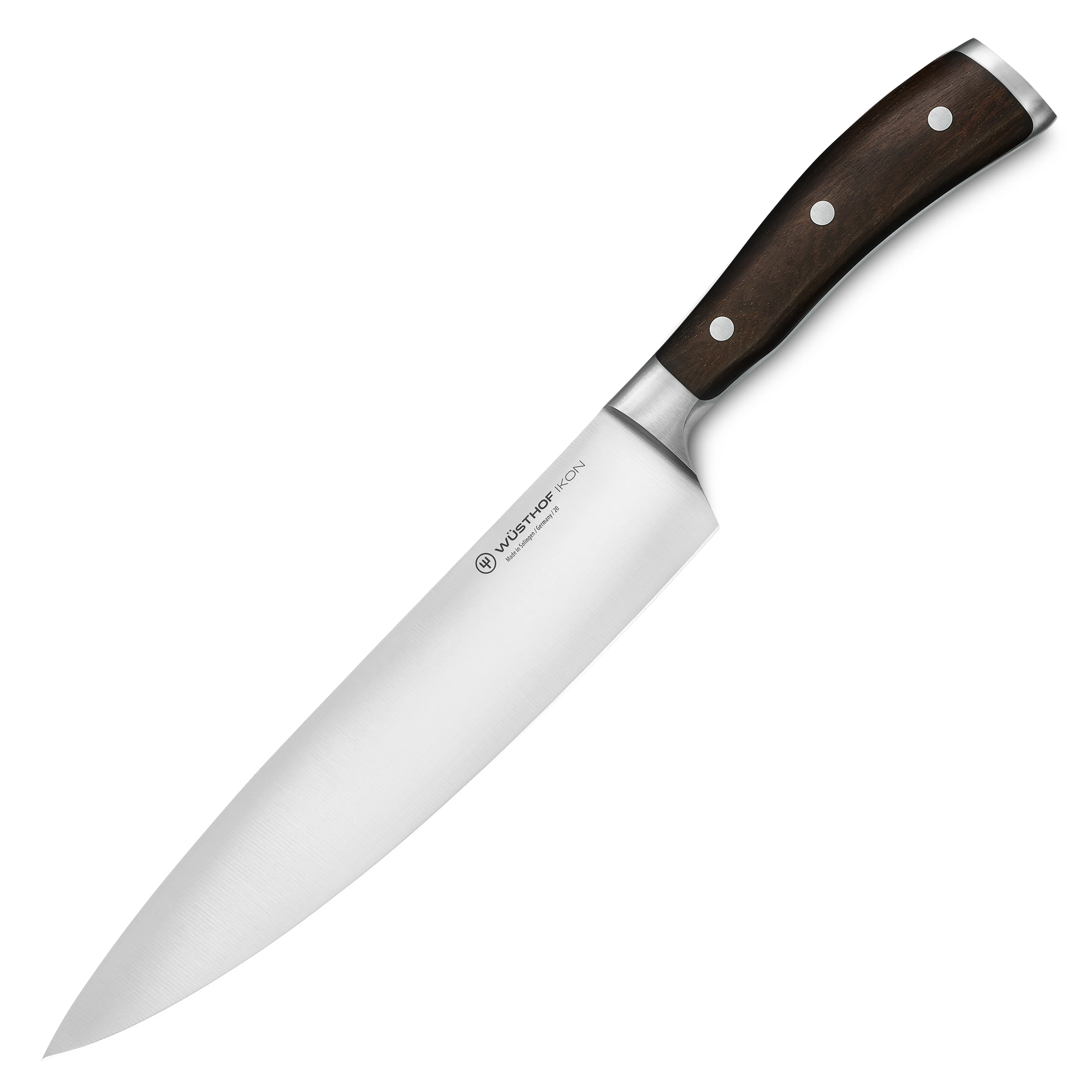 Wusthof Ikon Blackwood 9" Chef's Knife - Image 4
