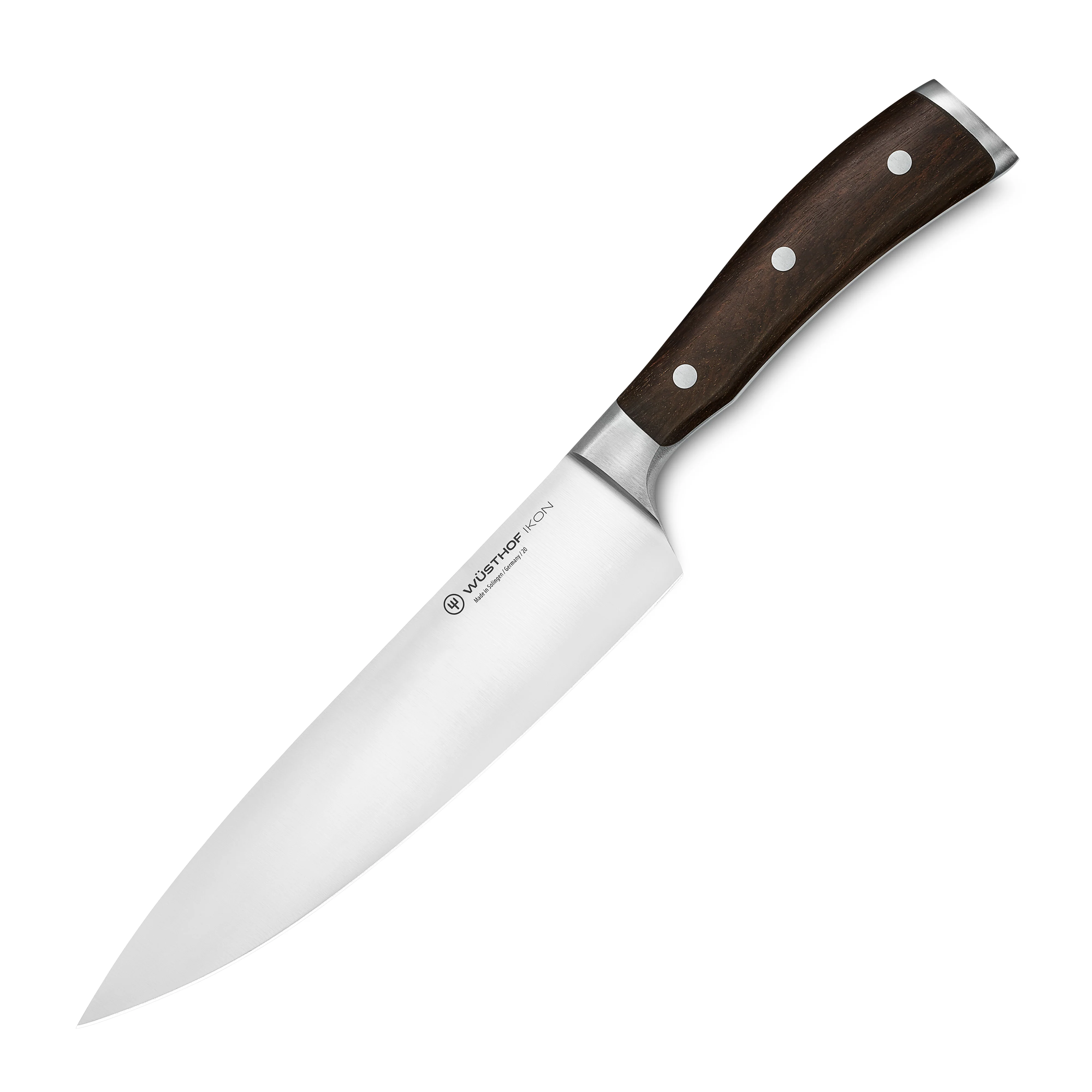 Wusthof Ikon Blackwood 8" Chef's Knife - Image 4